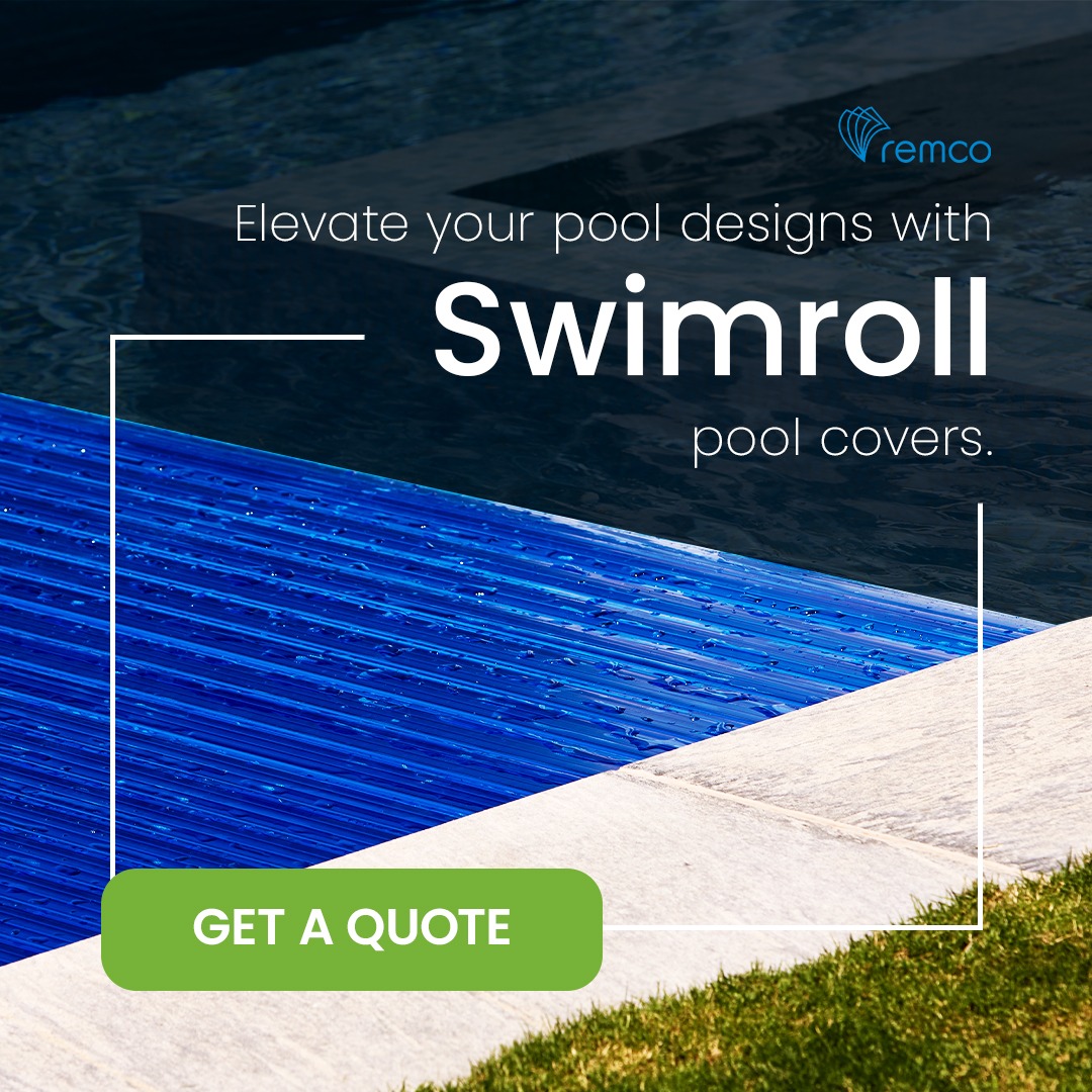 Remco Pool Covers & Products Facebook ad: Remco’s Swimroll Covers: Made-to-Measure Elegance &…