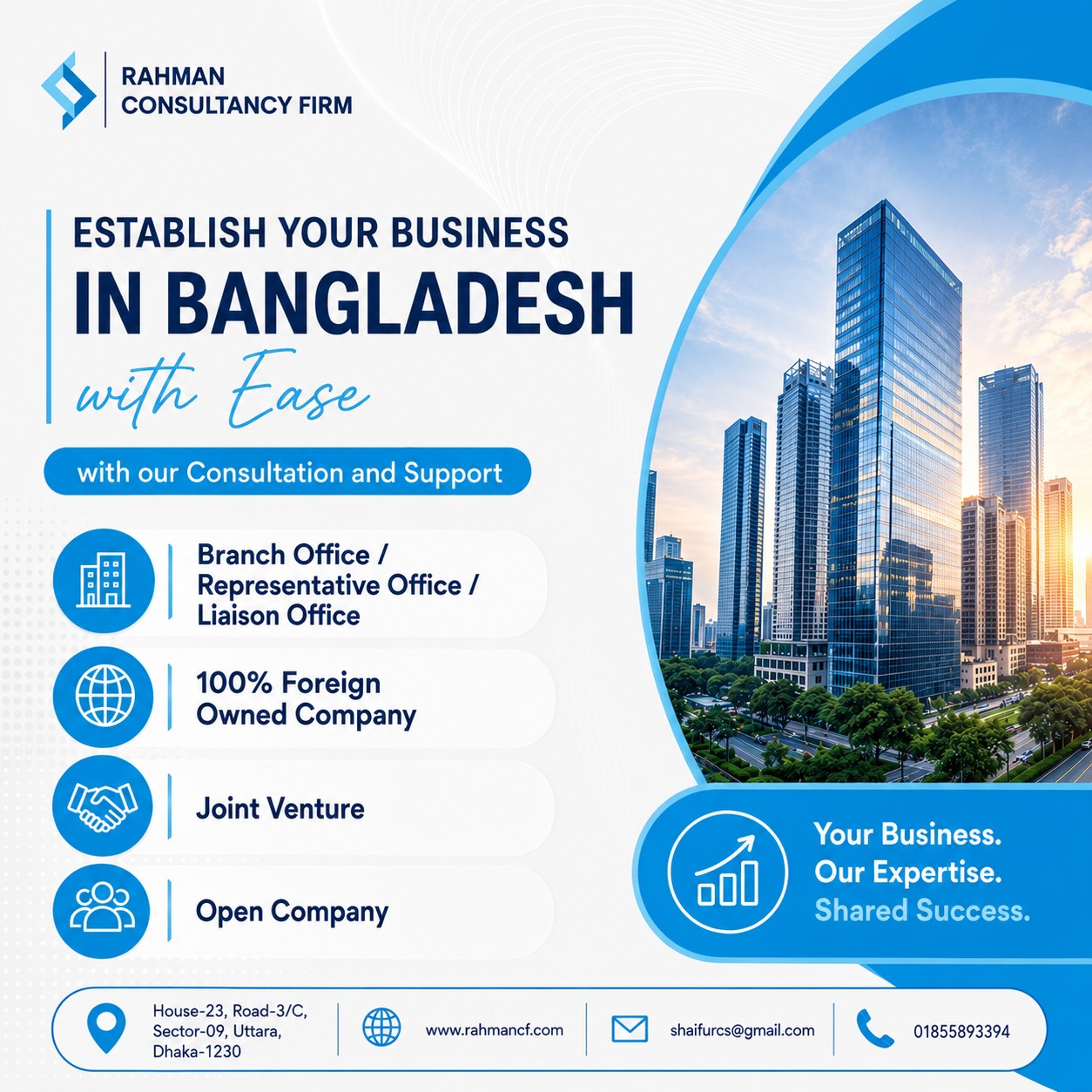 Rahman Consultancy Firm Facebook ad