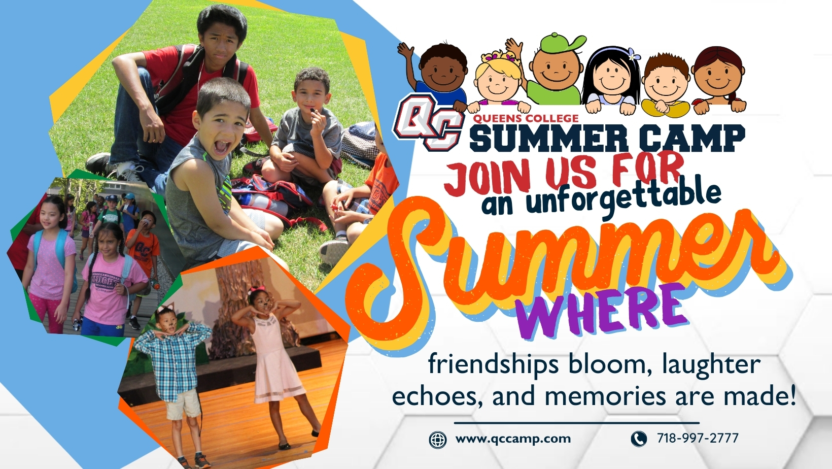 Queens College Summer Camp Facebook ad: Join QC Summer Camp 2025!