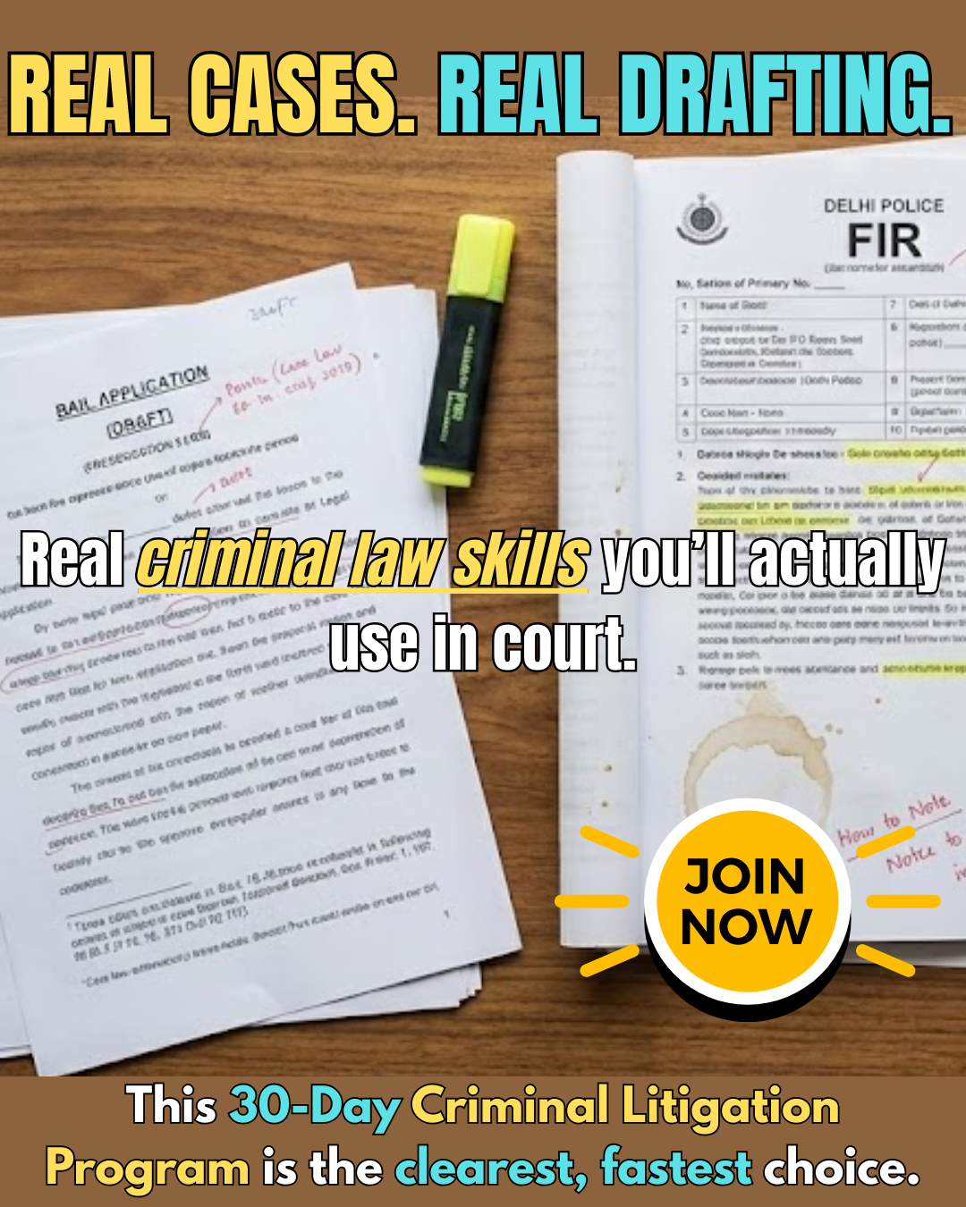 LawSikho Facebook ad
