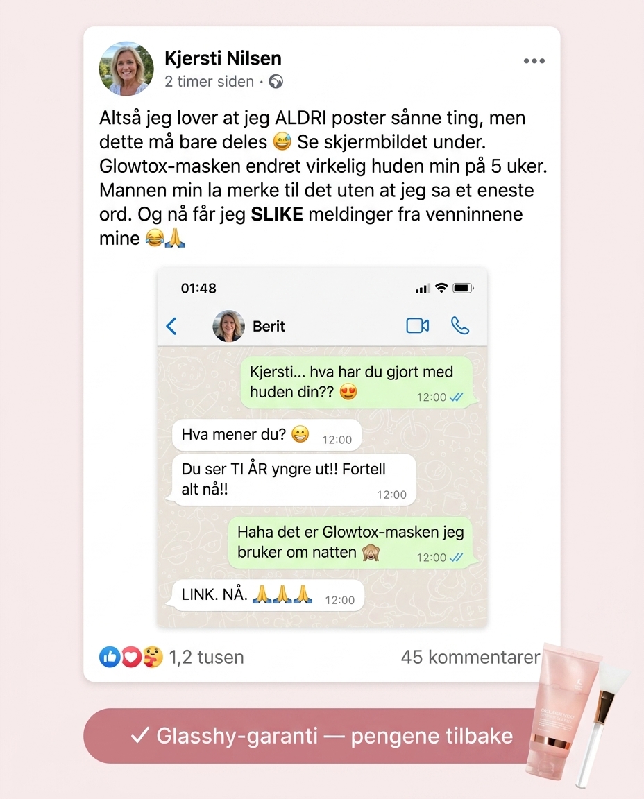 Glowtoxx Facebook ad