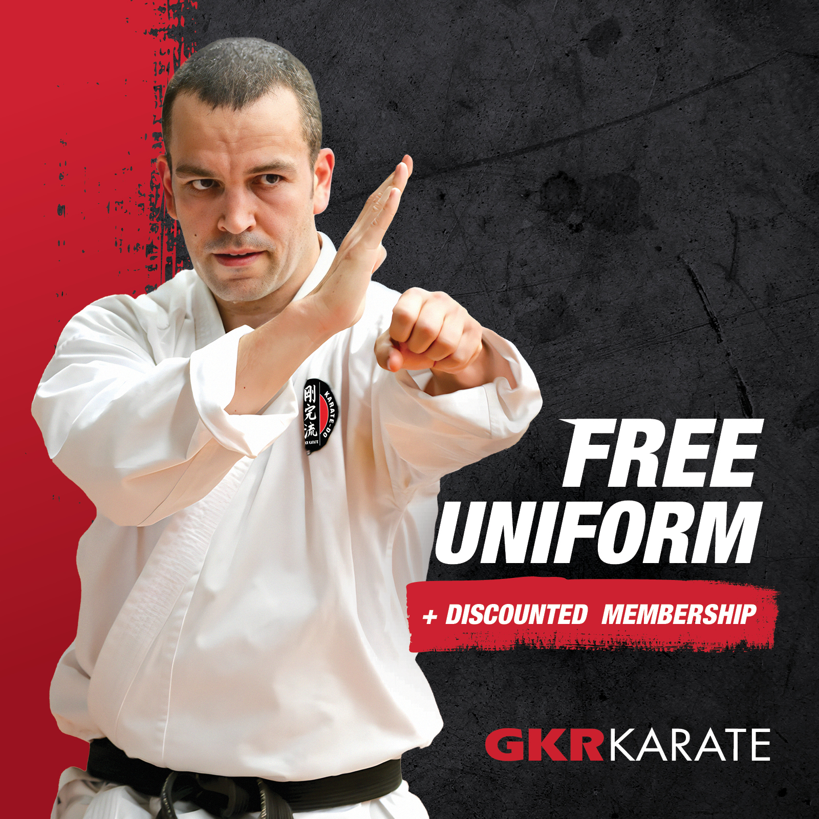 GKR Karate Facebook ad
