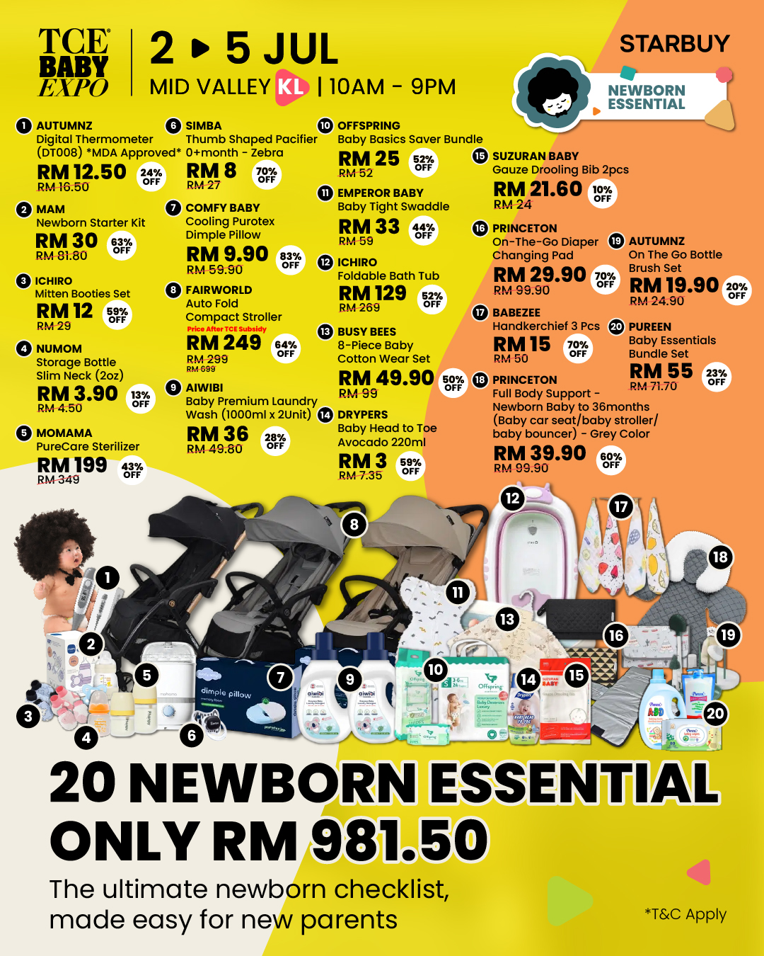 TCE Baby Expo Facebook ad