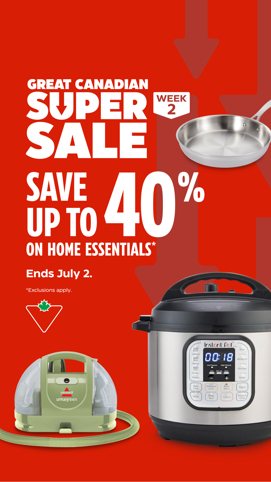 Canadian Tire Facebook ad