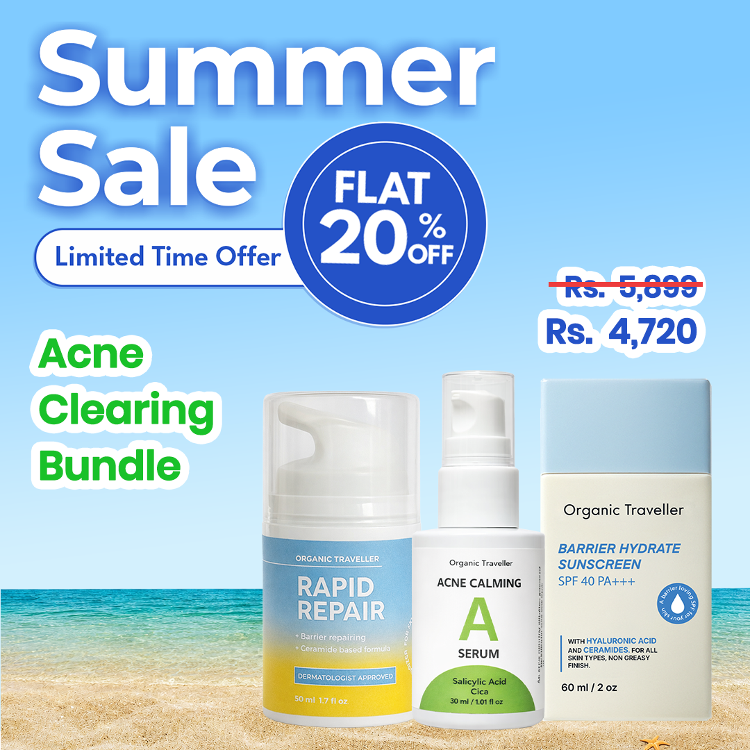 Organic Traveller - Skincare Facebook ad