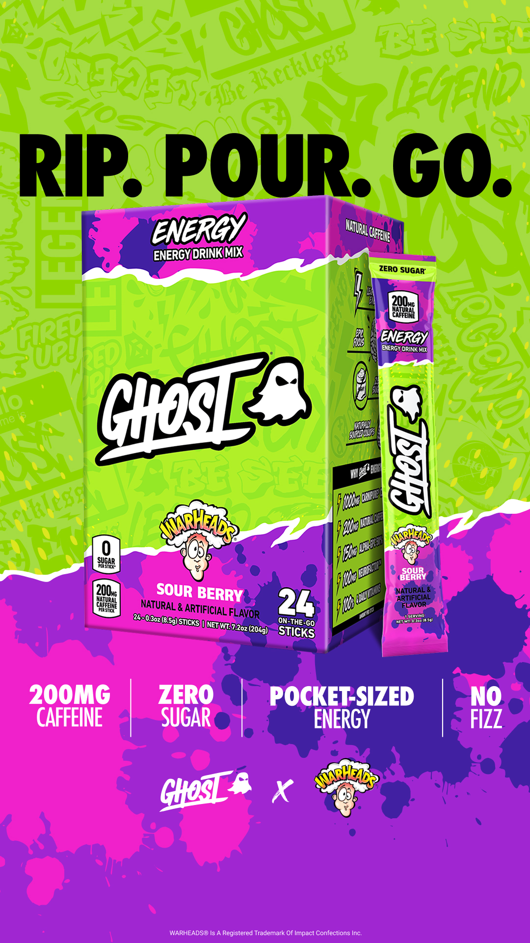 GHOST Facebook ad