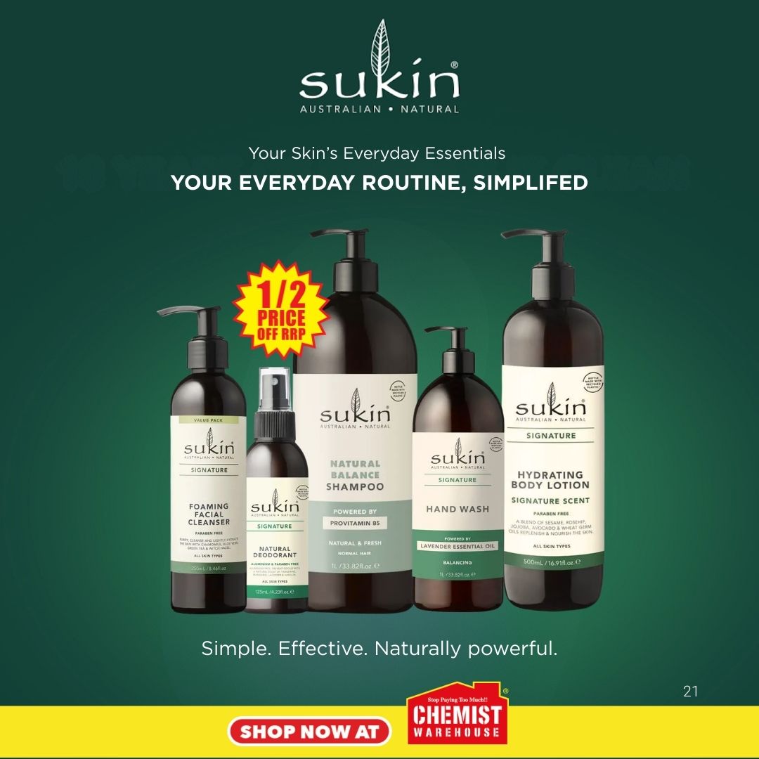 Chemist Warehouse Facebook ad
