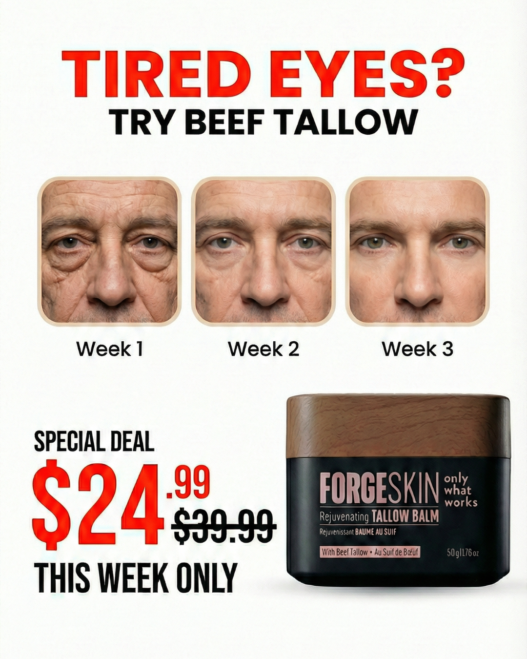 Forge Men Facebook ad