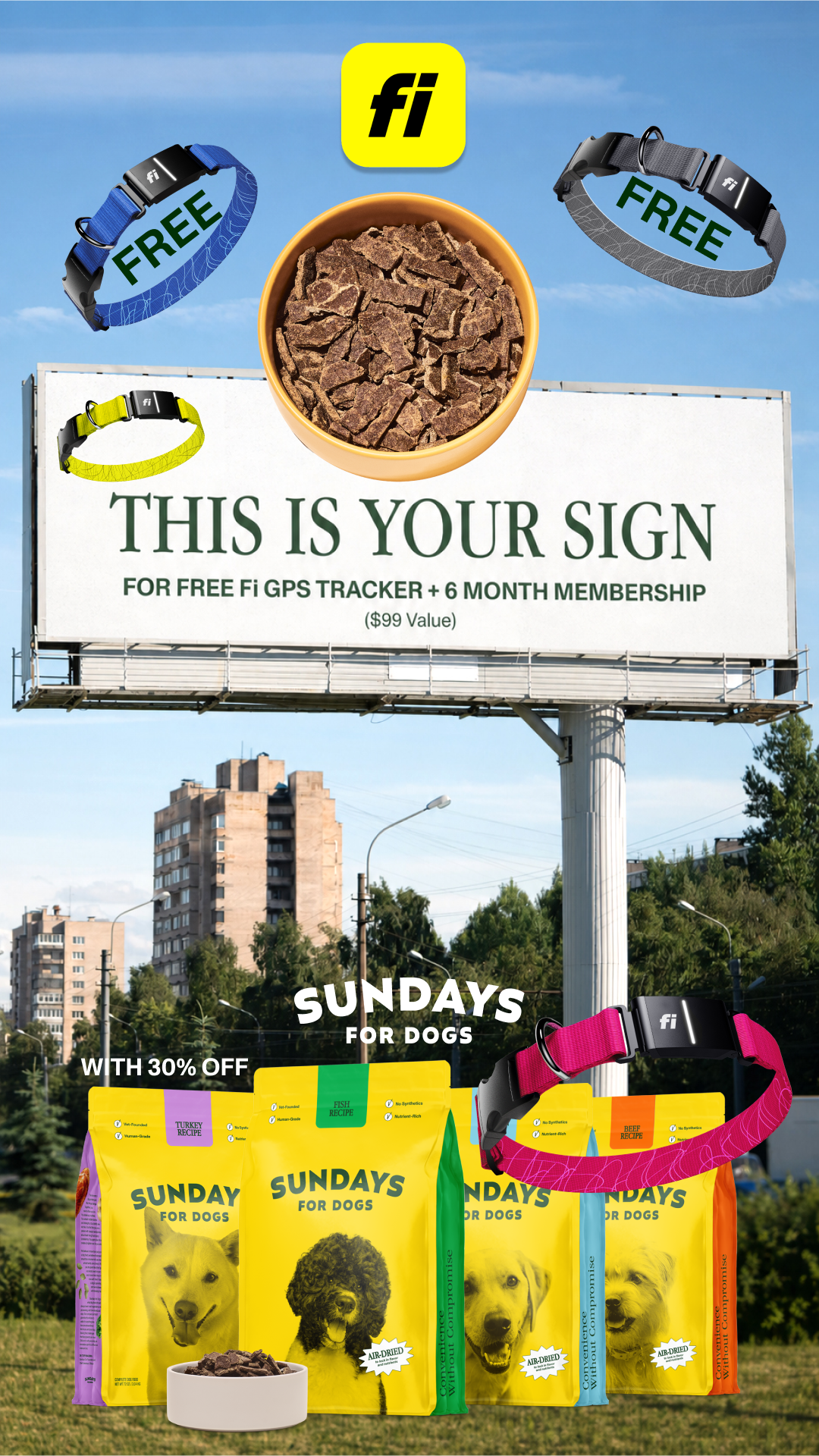 Sundays Facebook ad
