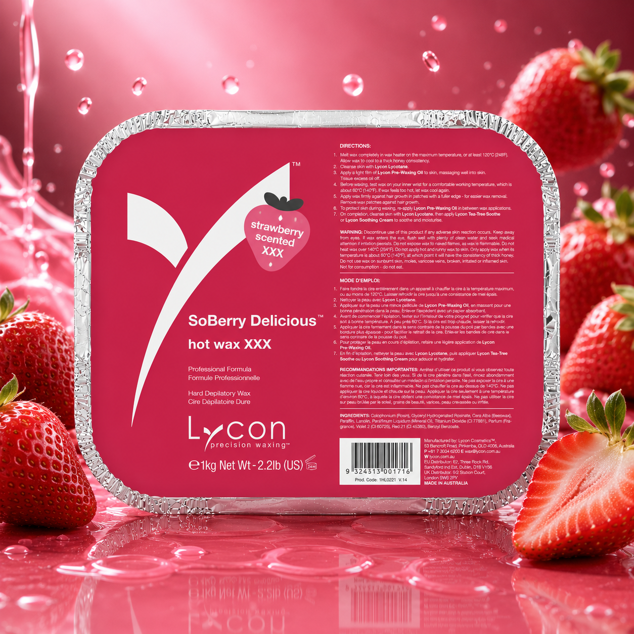 Beauty Triangle International Facebook ad: Upgrade from ordinary wax.
