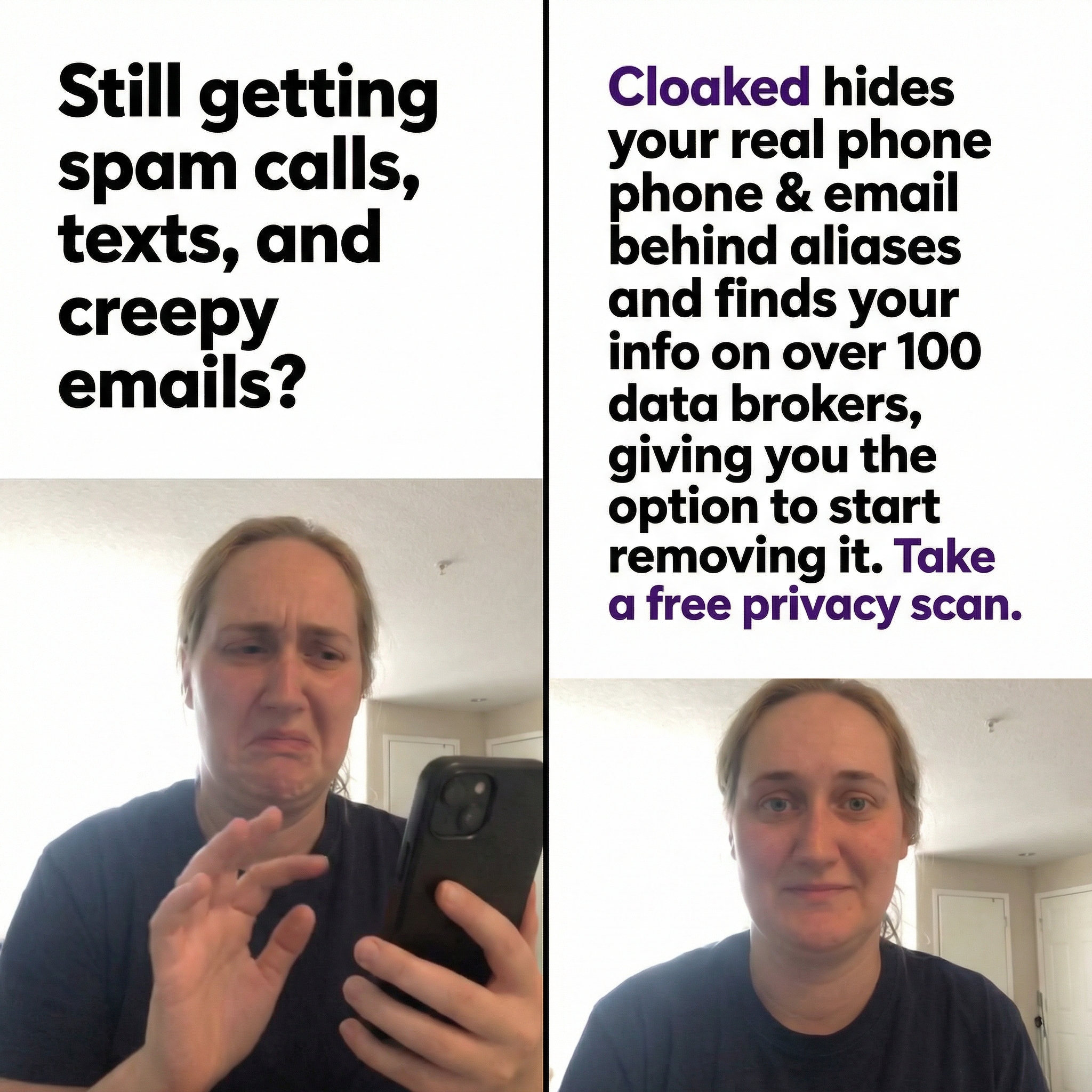 Cloaked Inc. Facebook ad