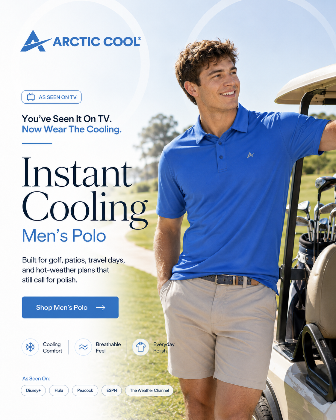 Arctic Cool Facebook ad