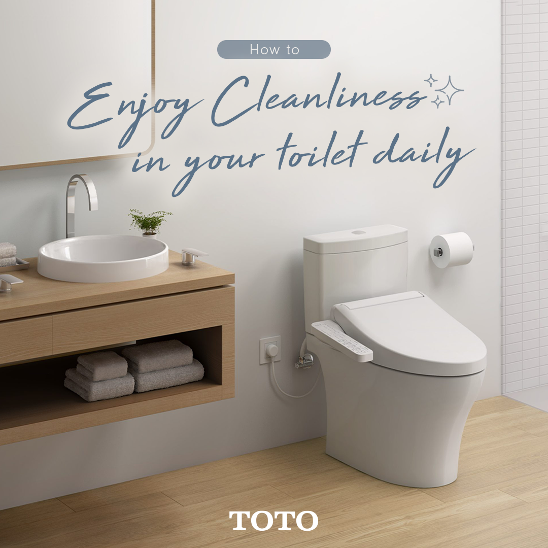 TOTO Asia Oceania Facebook ad: The toilet is usually one of the dirtiest…