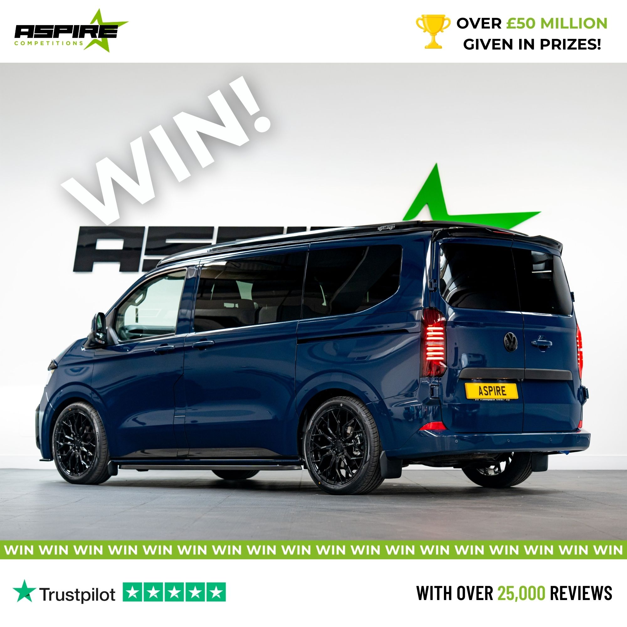 Aspire Competitions Ltd Facebook ad