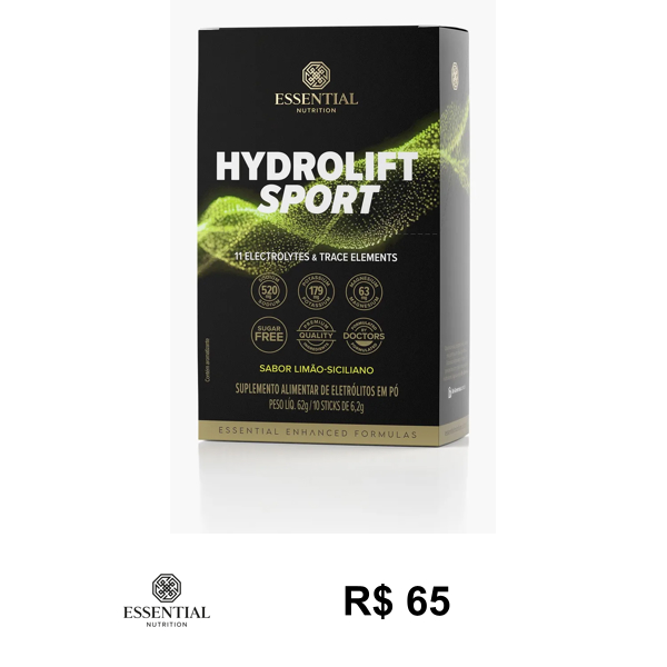 Essential Nutrition Facebook ad: Produtos para a sua saúde e bem estar.