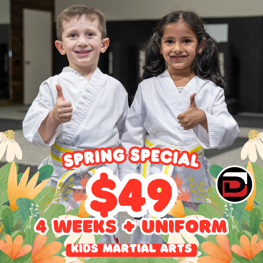 Dojo North Forsyth/Dawson Facebook ad: Spring Special: 4 Weeks for $49!