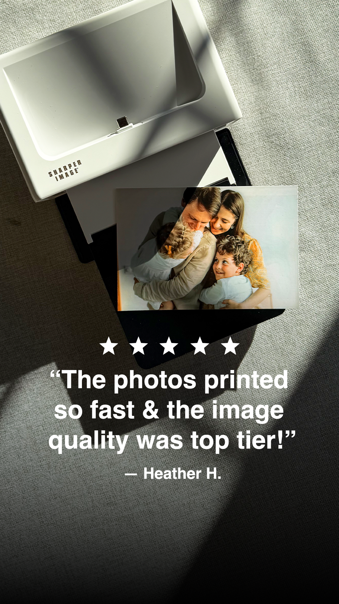 SharperImage.com Facebook ad