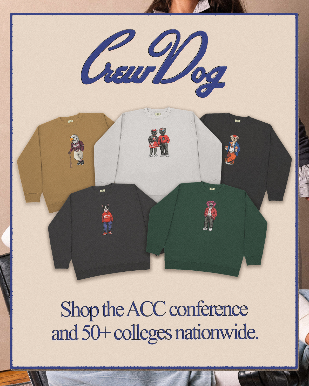 Crew Dog Facebook ad