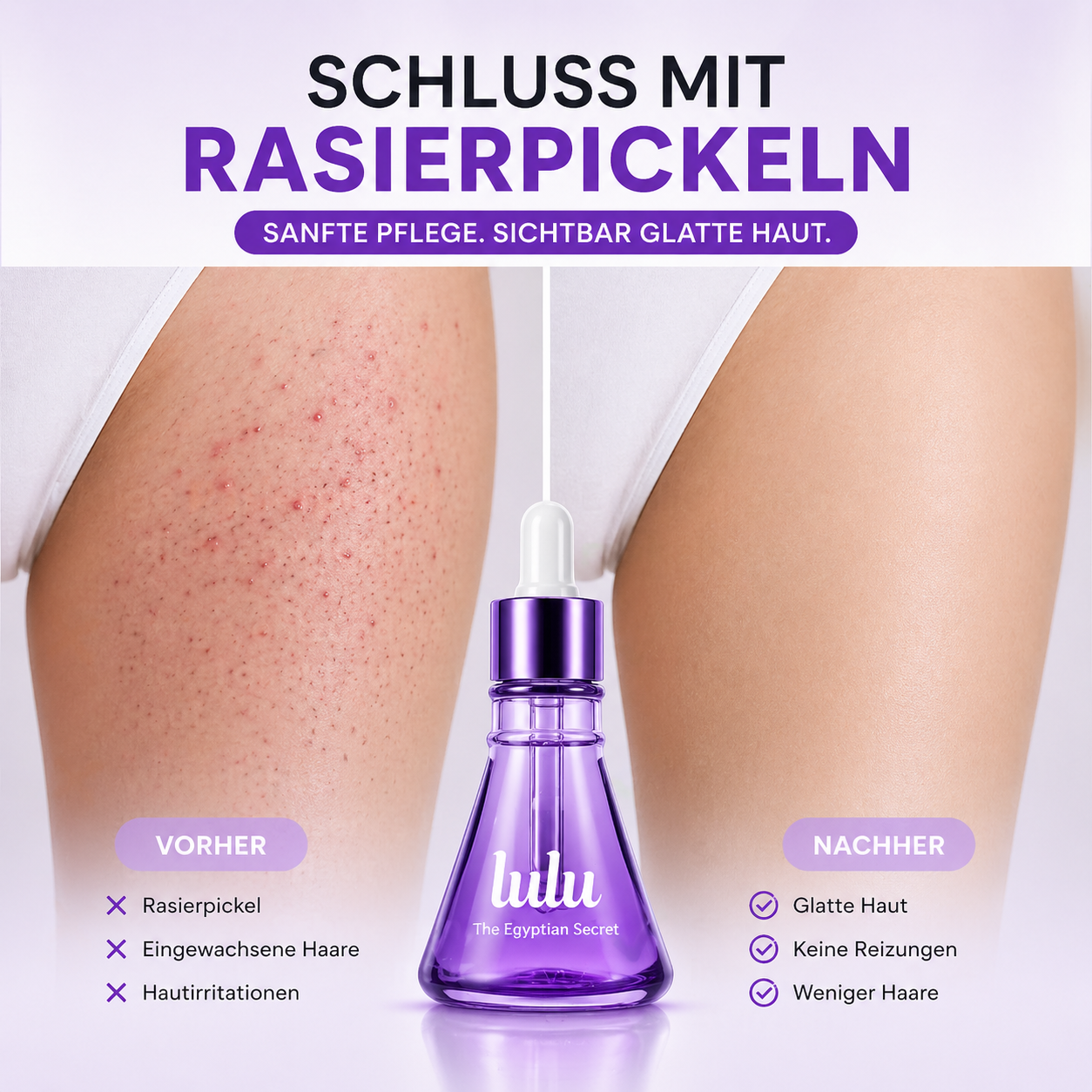 Lulu Facebook ad: Hier zu LULU Stop
