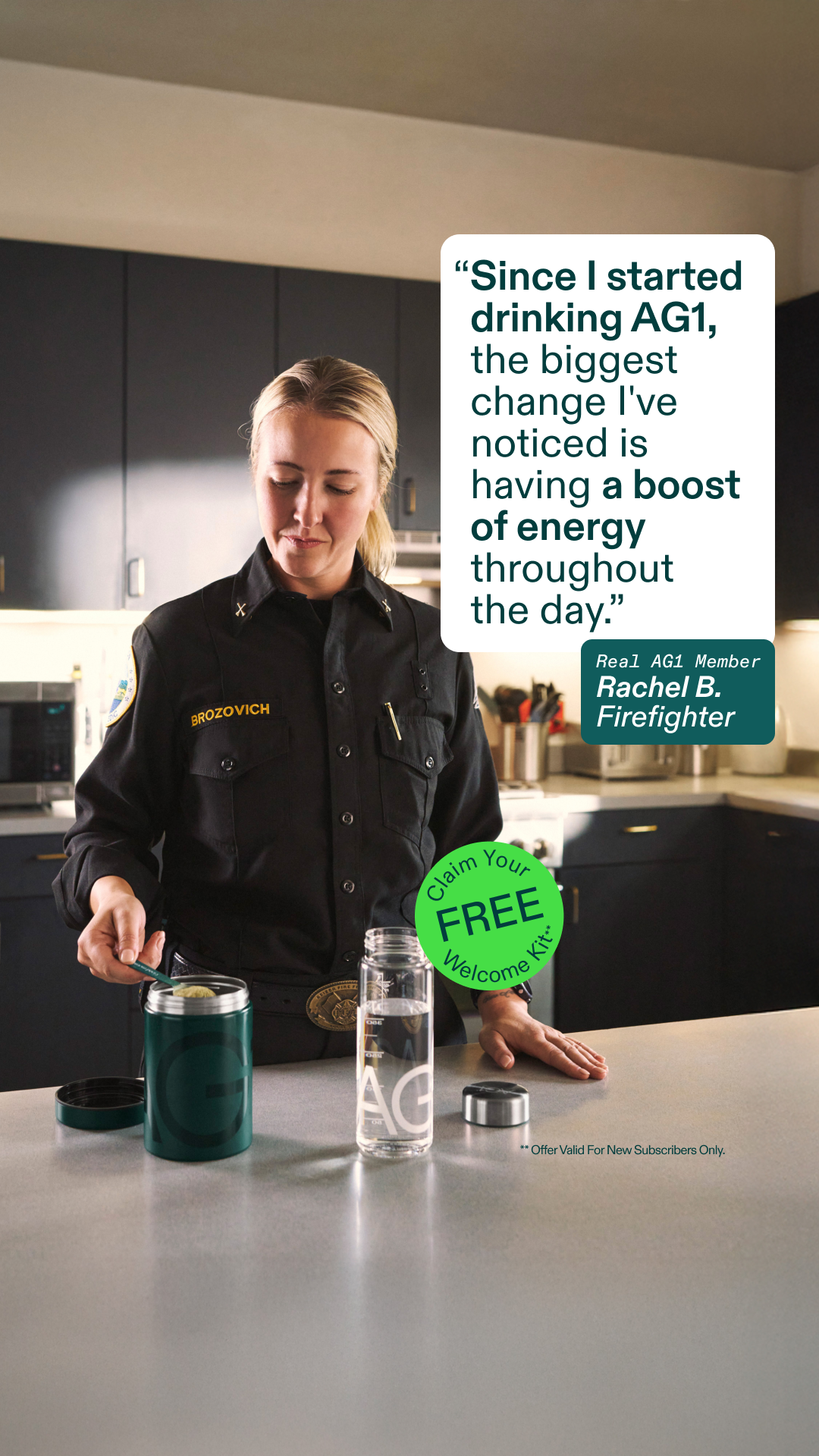 AG1 by Athletic Greens Facebook ad