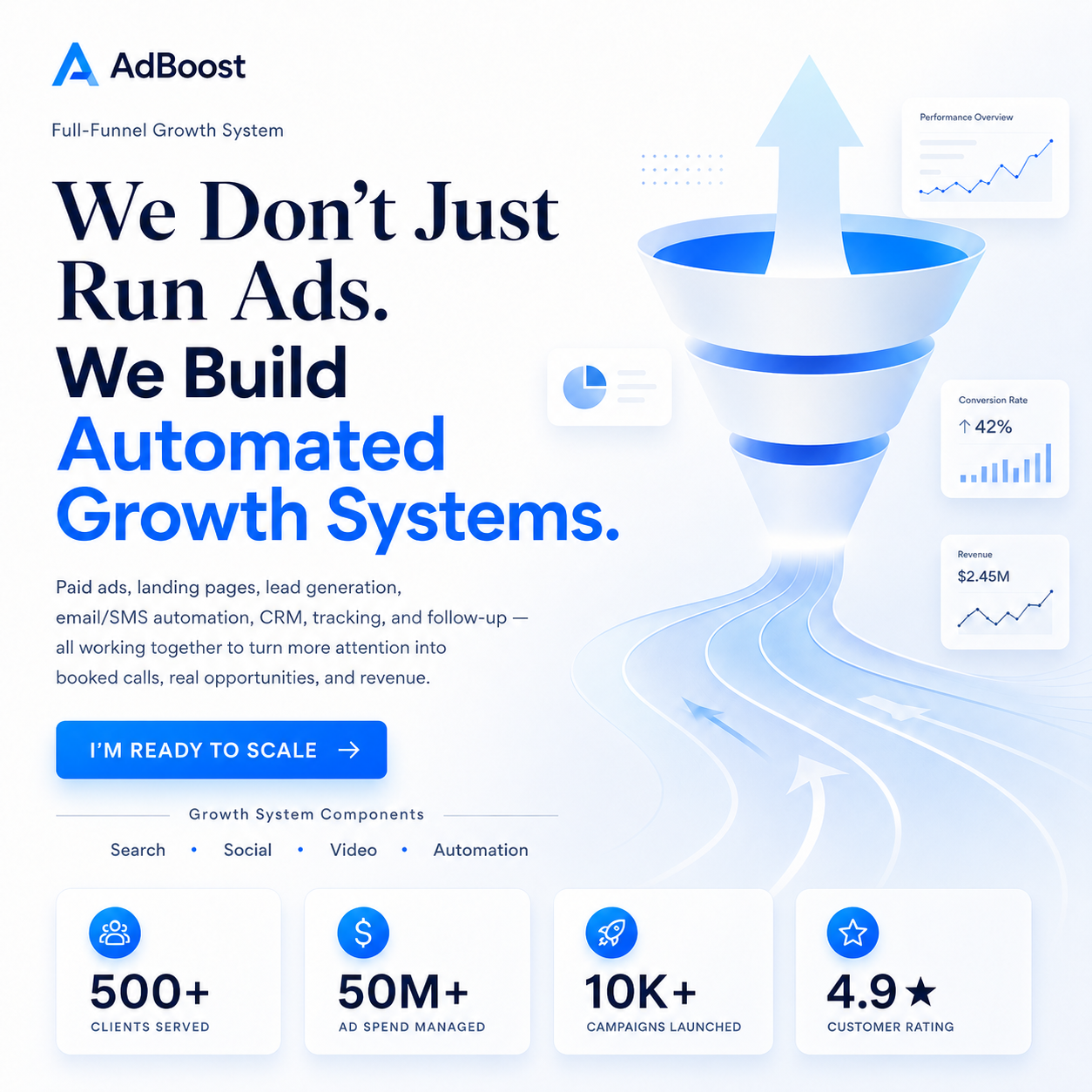 Ad Boost Facebook ad: Scale With A Smarter Ad System