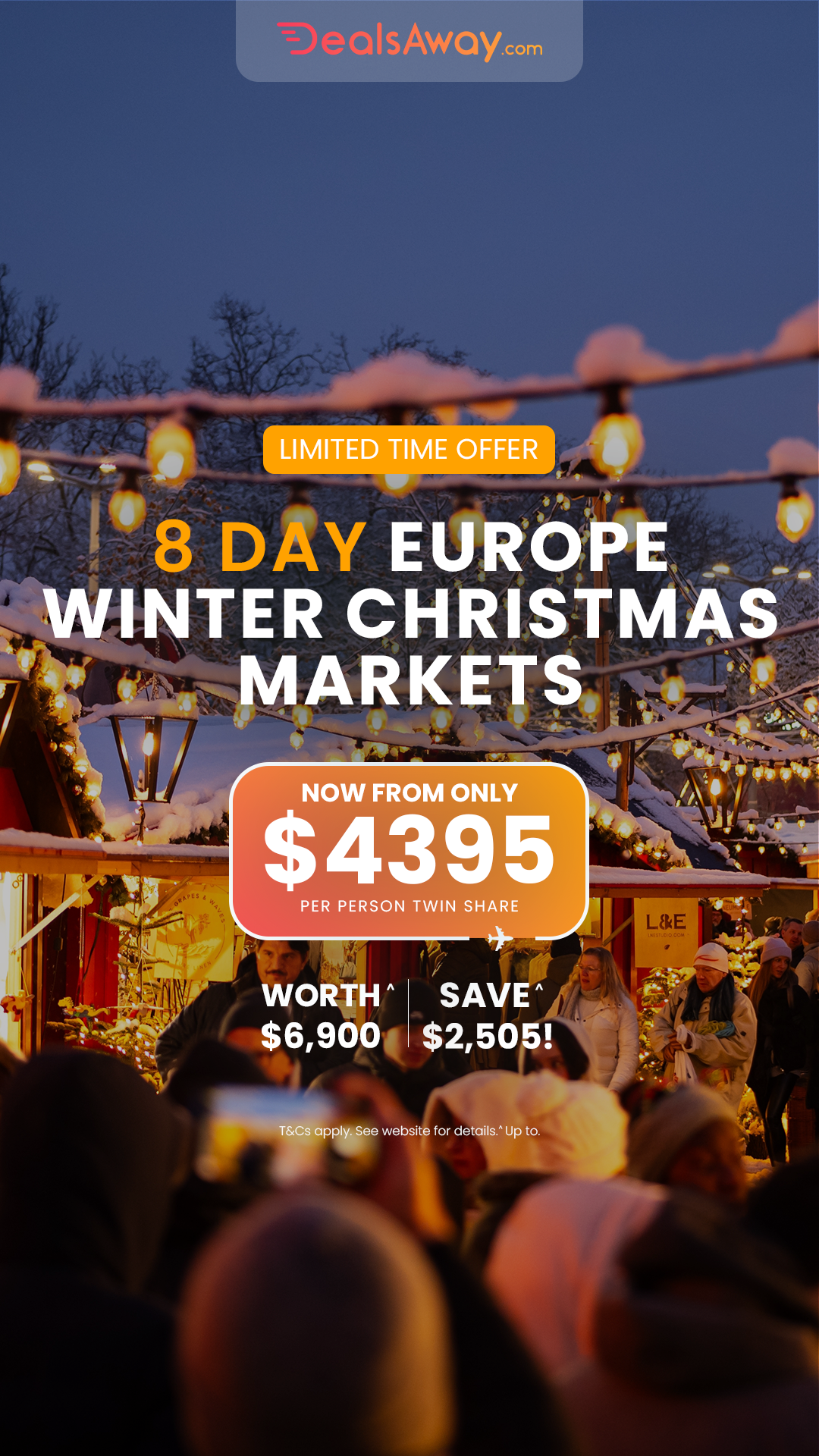 DealsAway.com Facebook ad