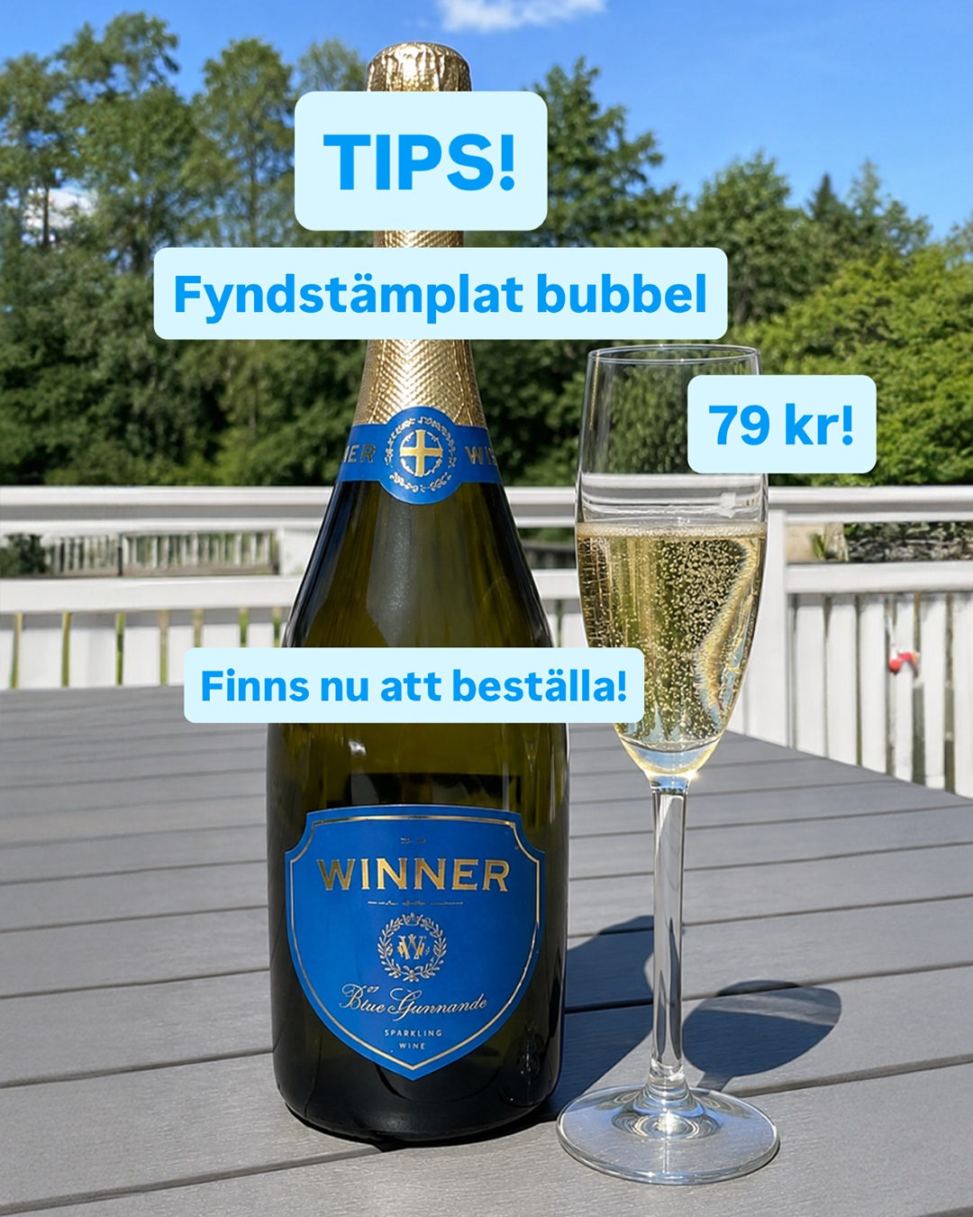 Bubbelklubben Facebook ad from May 20, 2026