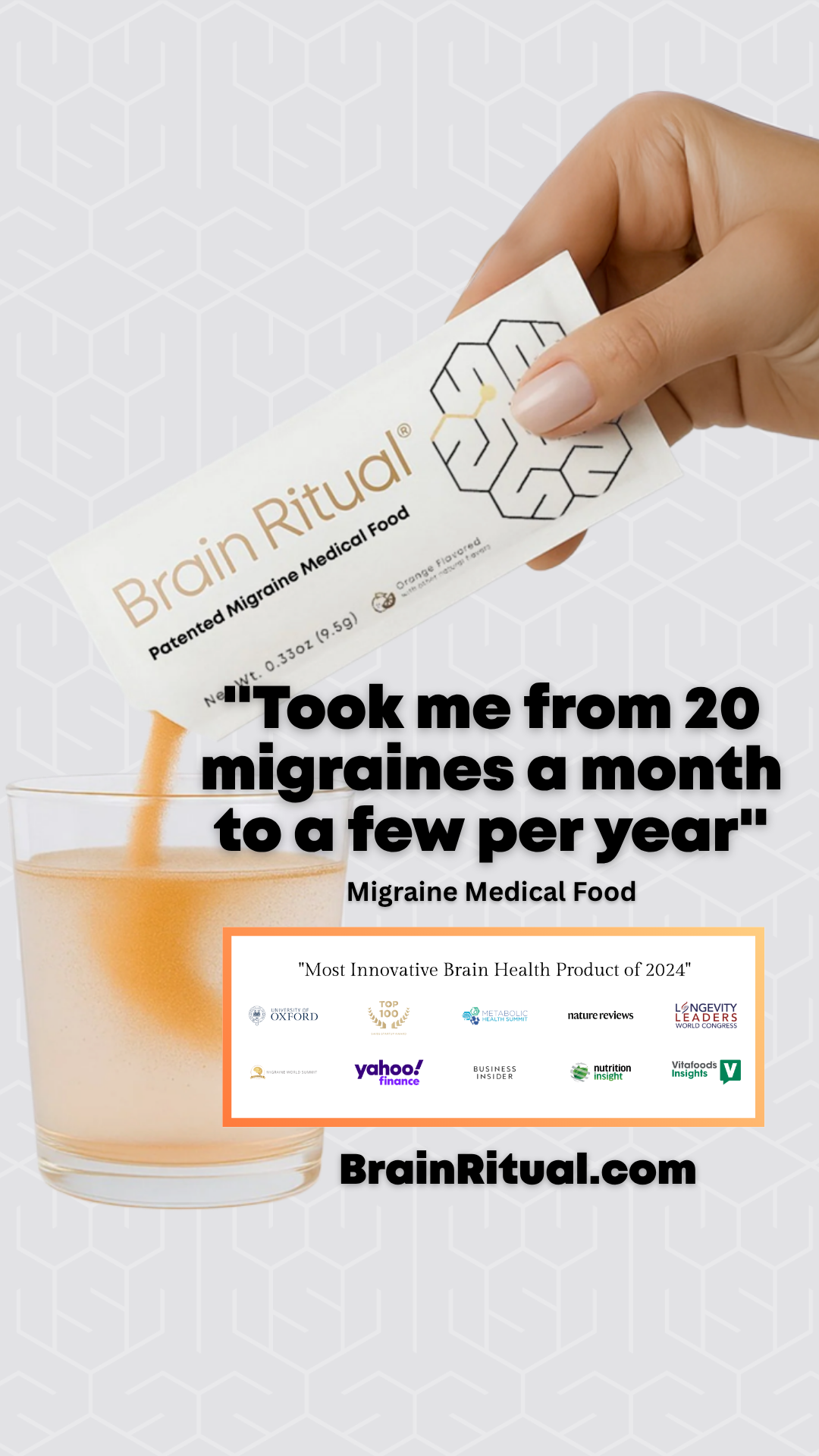 Brain Ritual Facebook ad: Brain Ritual - Loved By Women In the USA!