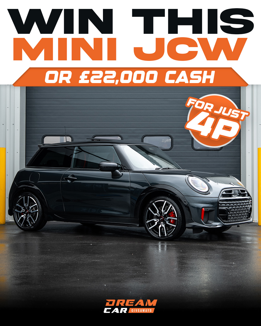 Dream Car Giveaways Facebook ad