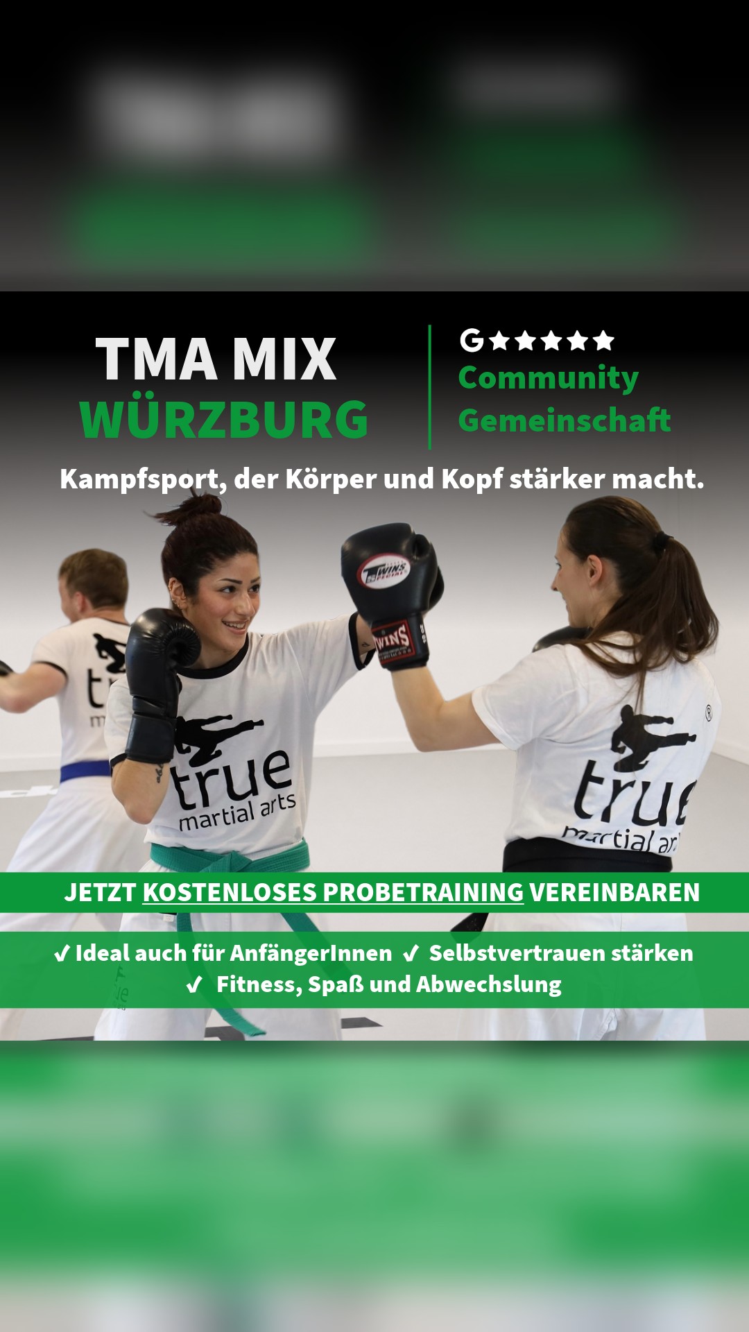 TMA Kampfkunstschule Würzburg Facebook ad