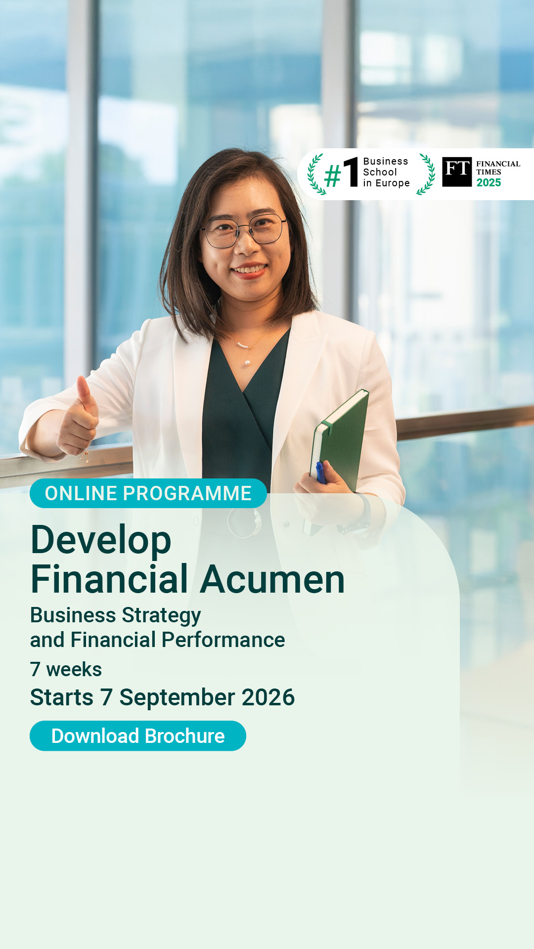 INSEAD Executive Education Facebook ad