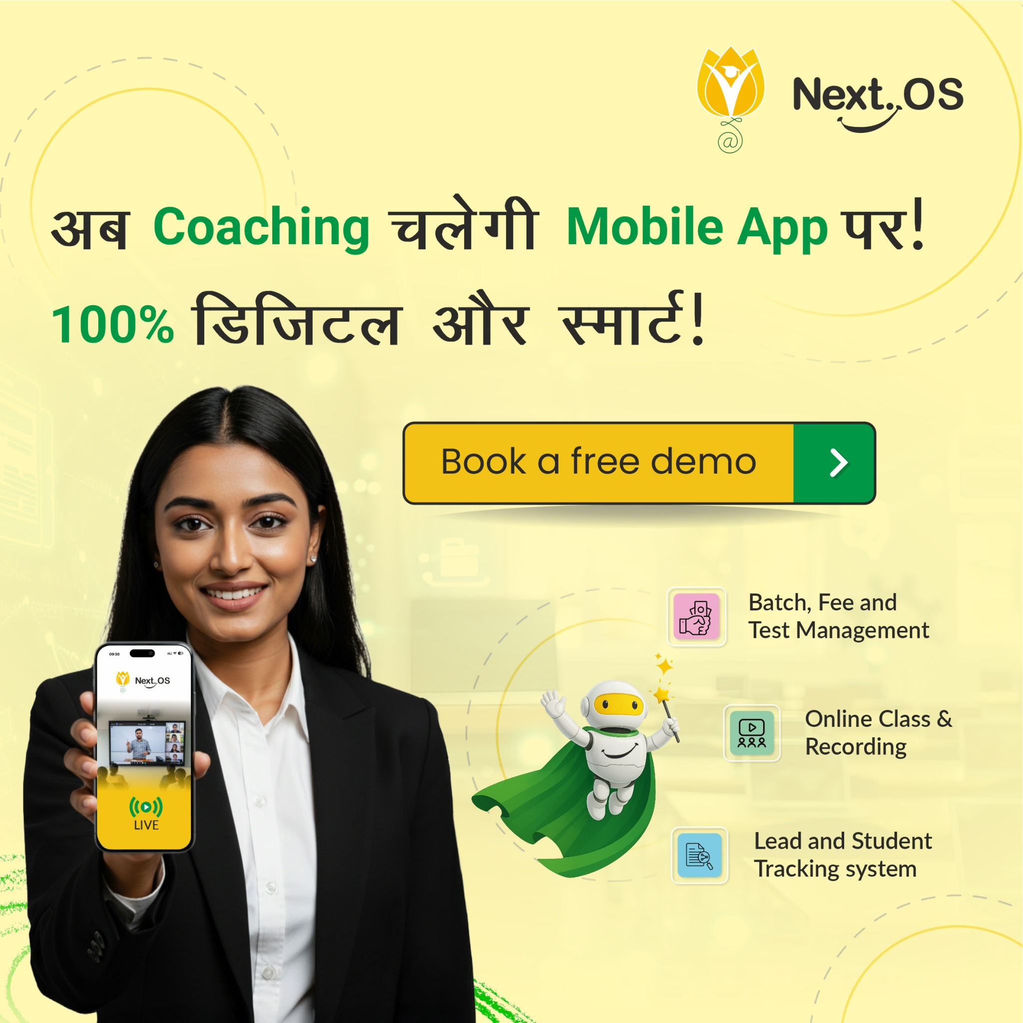Next Education Facebook ad