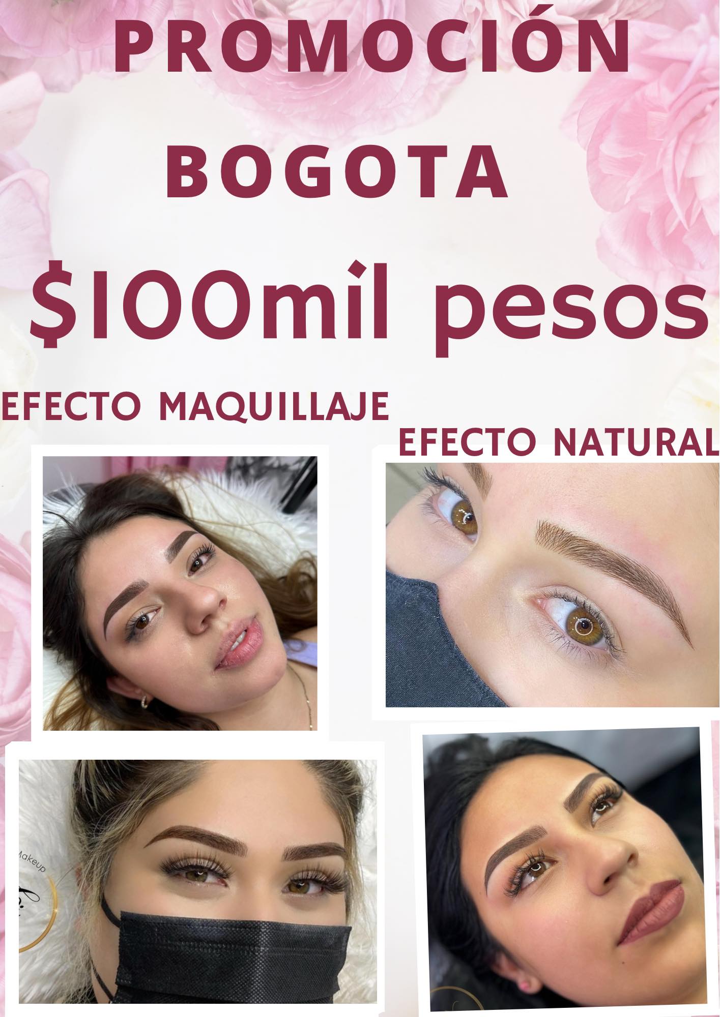 Aponcio micropigmentacion Facebook ad: ATENCIÓN DE BOGOTÁ