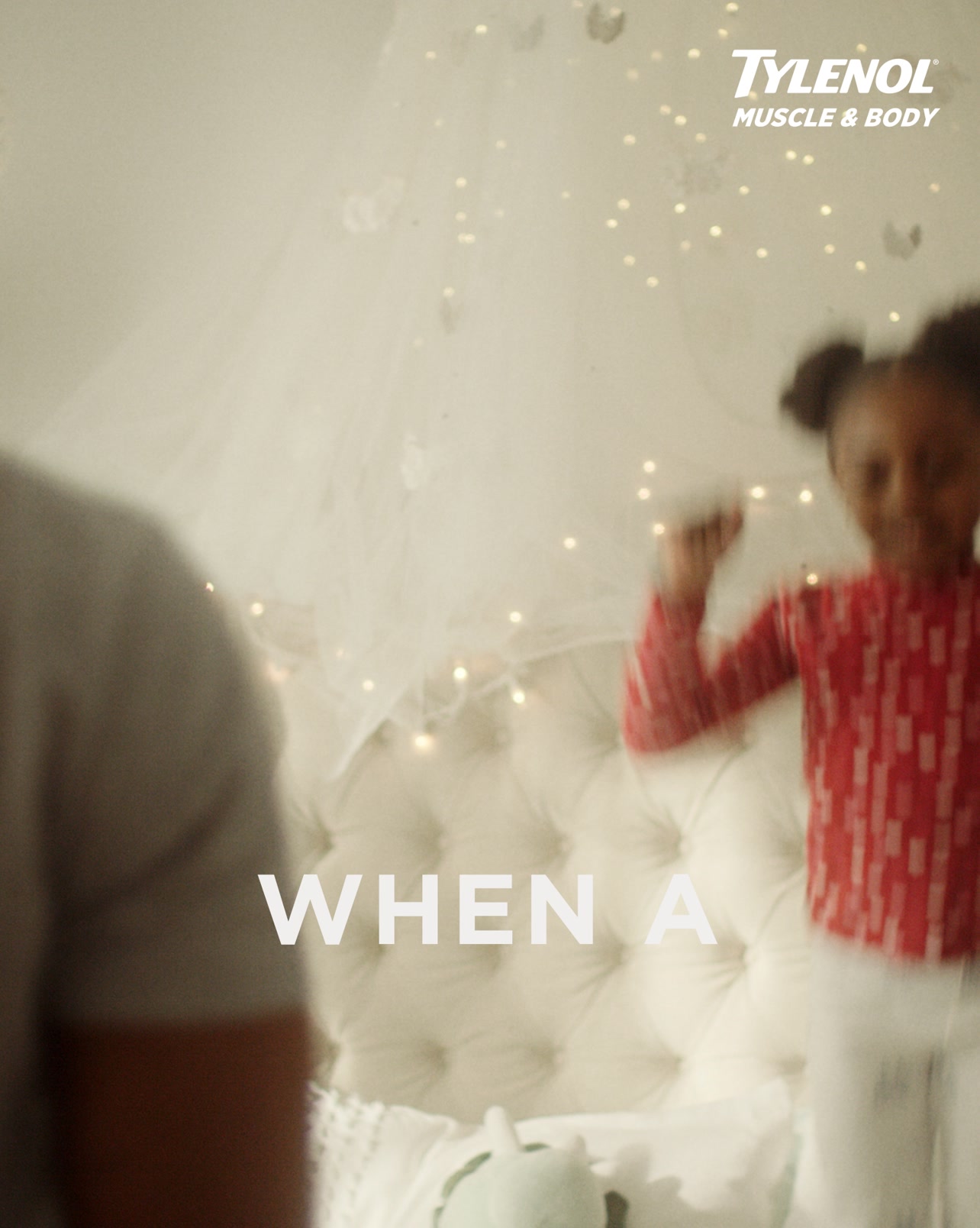 Tylenol Canada Facebook ad: Fast-acting, long-lasting+ pain relief