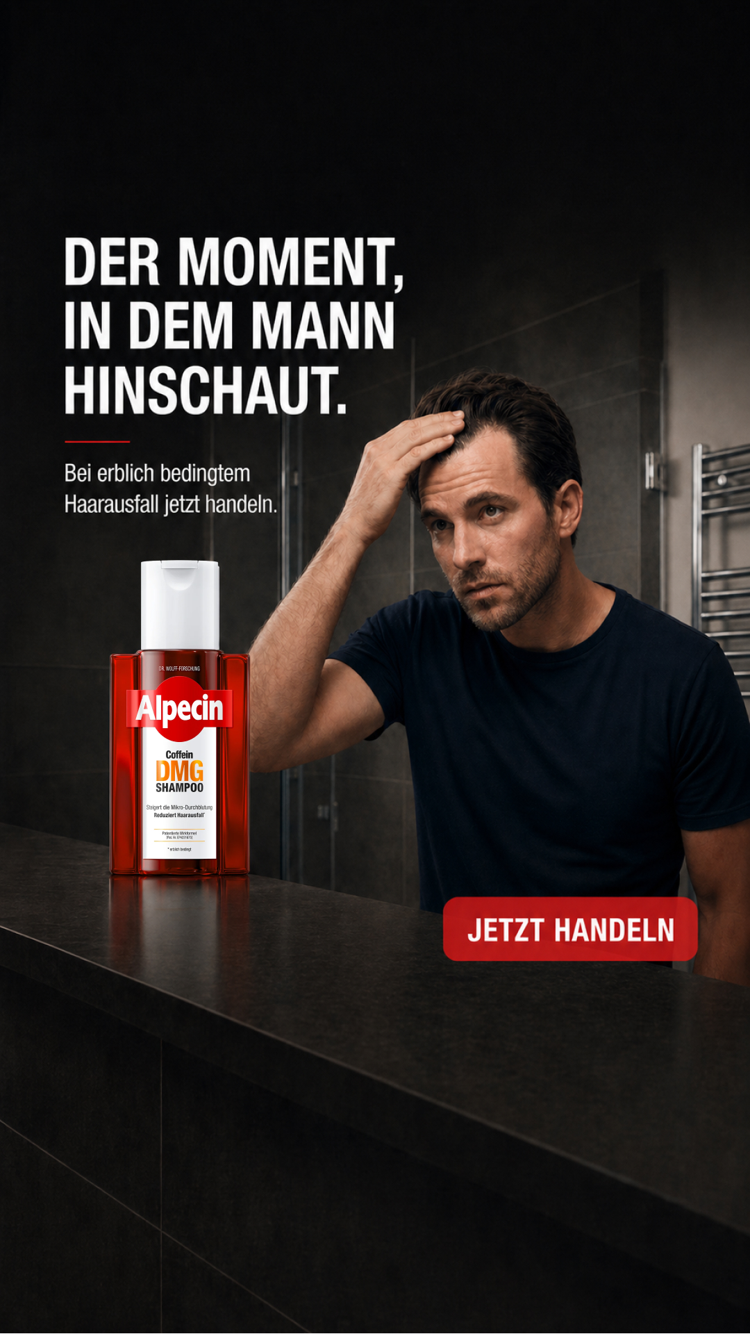 Alpecin Facebook ad