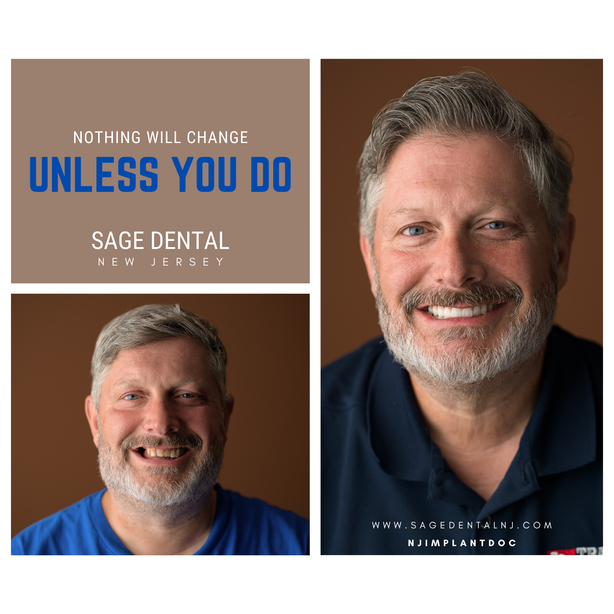 Sage Dental NJ Facebook ad: What does your smile say about you?