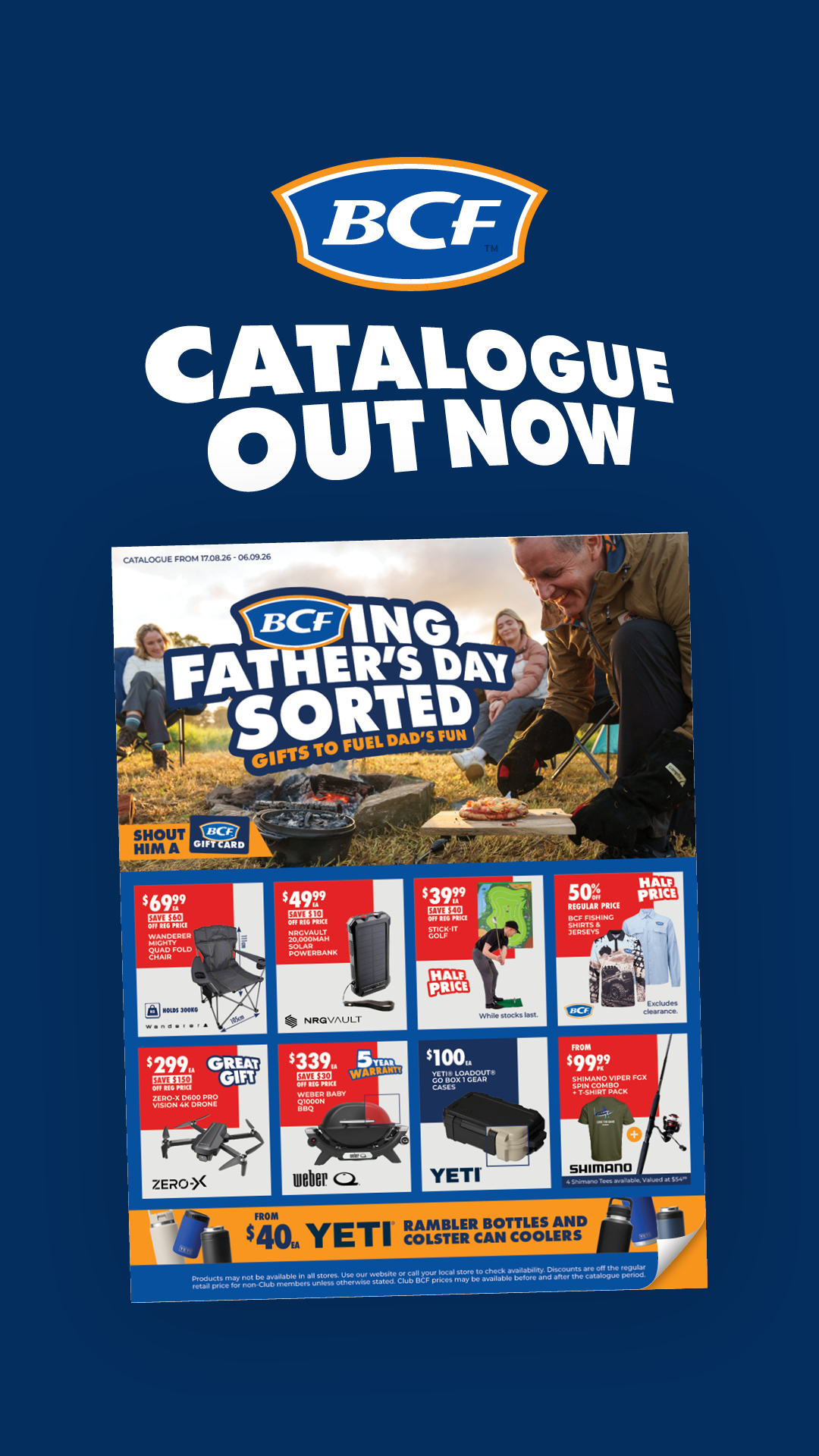 BCF - Boating, Camping, Fishing Facebook ad