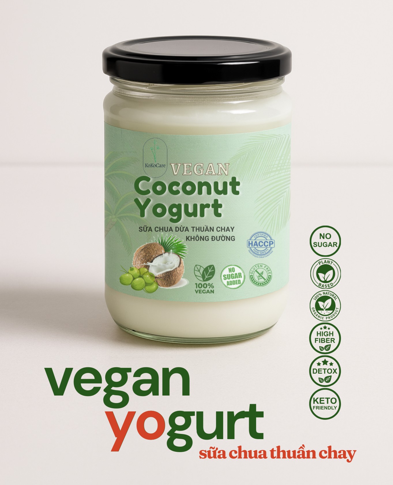 The Organic Juice • Légumes Facebook ad: SỮA CHUA DỪA THUẦN CHAY LÉGUMES, KHÔNG ĐƯỜNG…