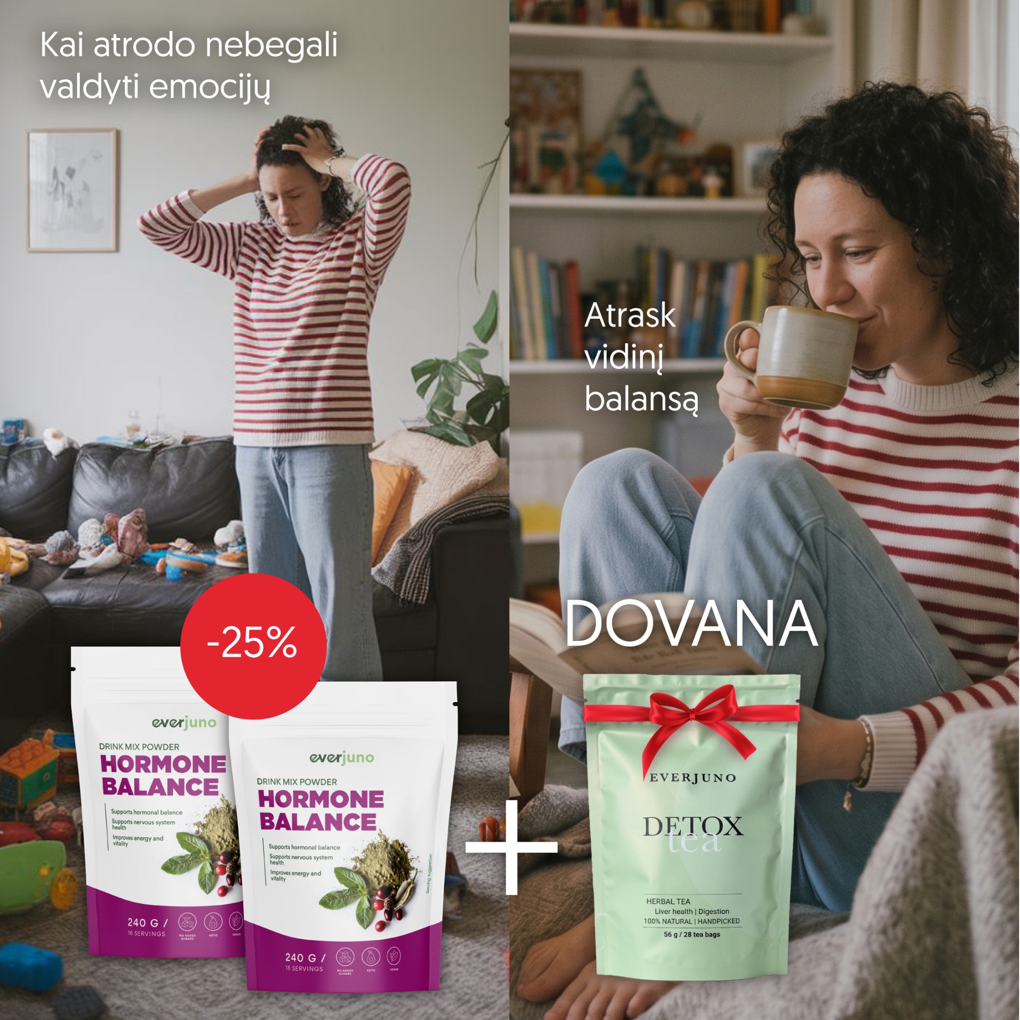 Everjuno.lt Facebook ad