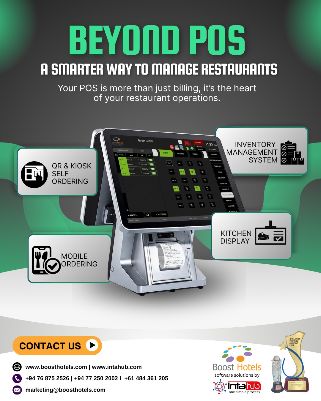 Boost Hotels Software Solutions Facebook ad from May 10, 2026