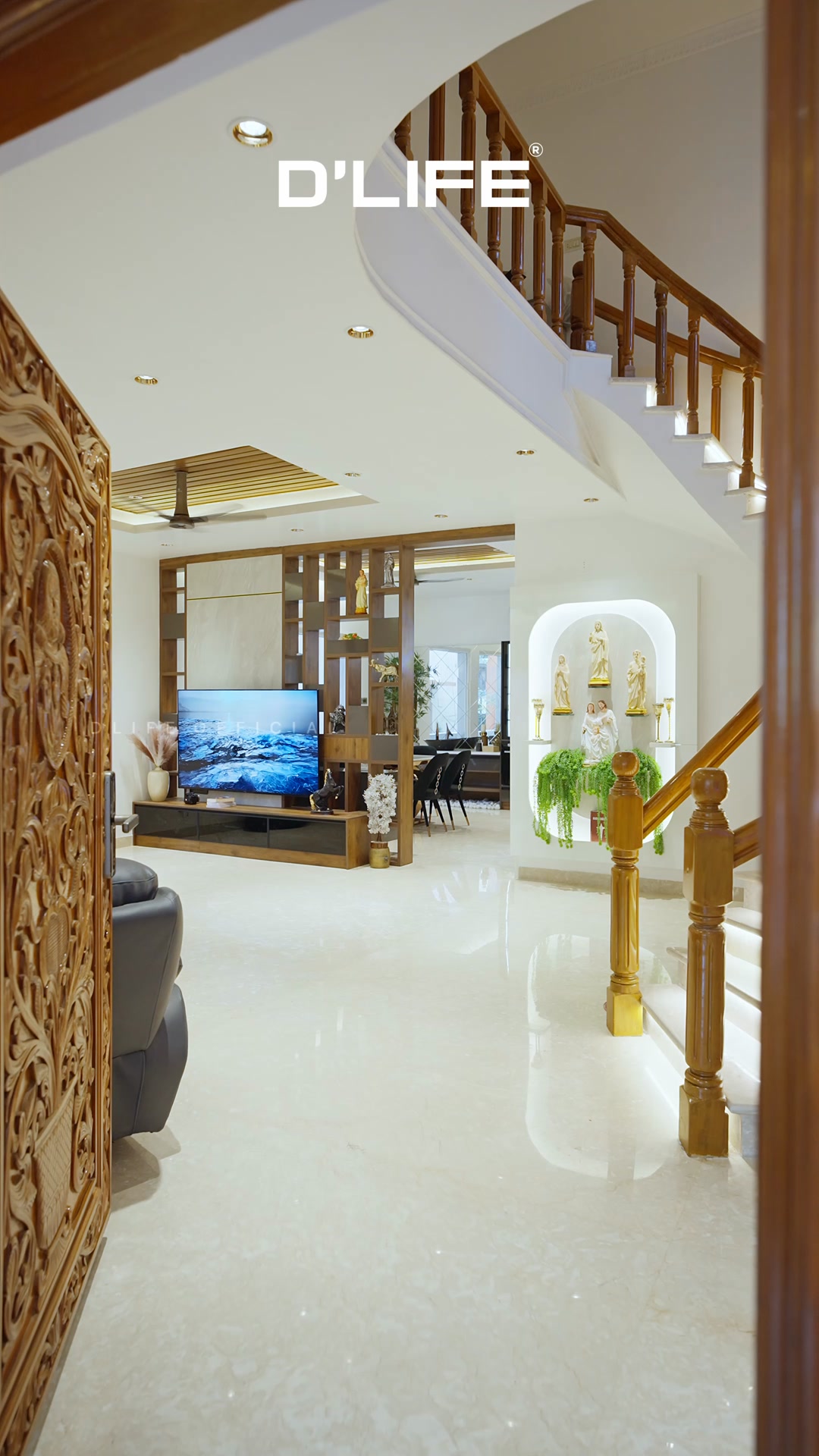 DLIFE Home Interiors Facebook ad: Elegance finds a contemporary address