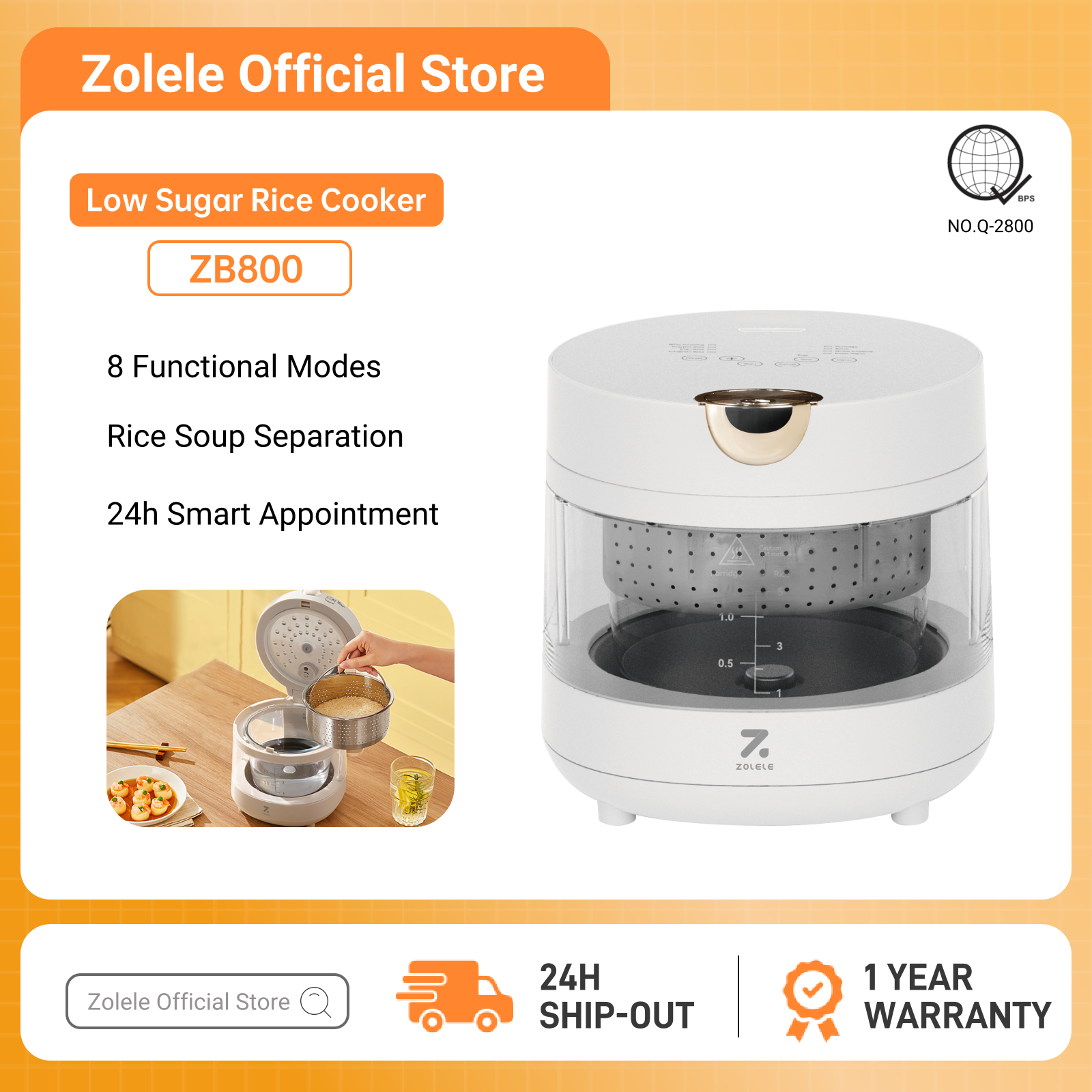 Zolele Facebook ad: Shop Zolele Official Store on Shopee Now