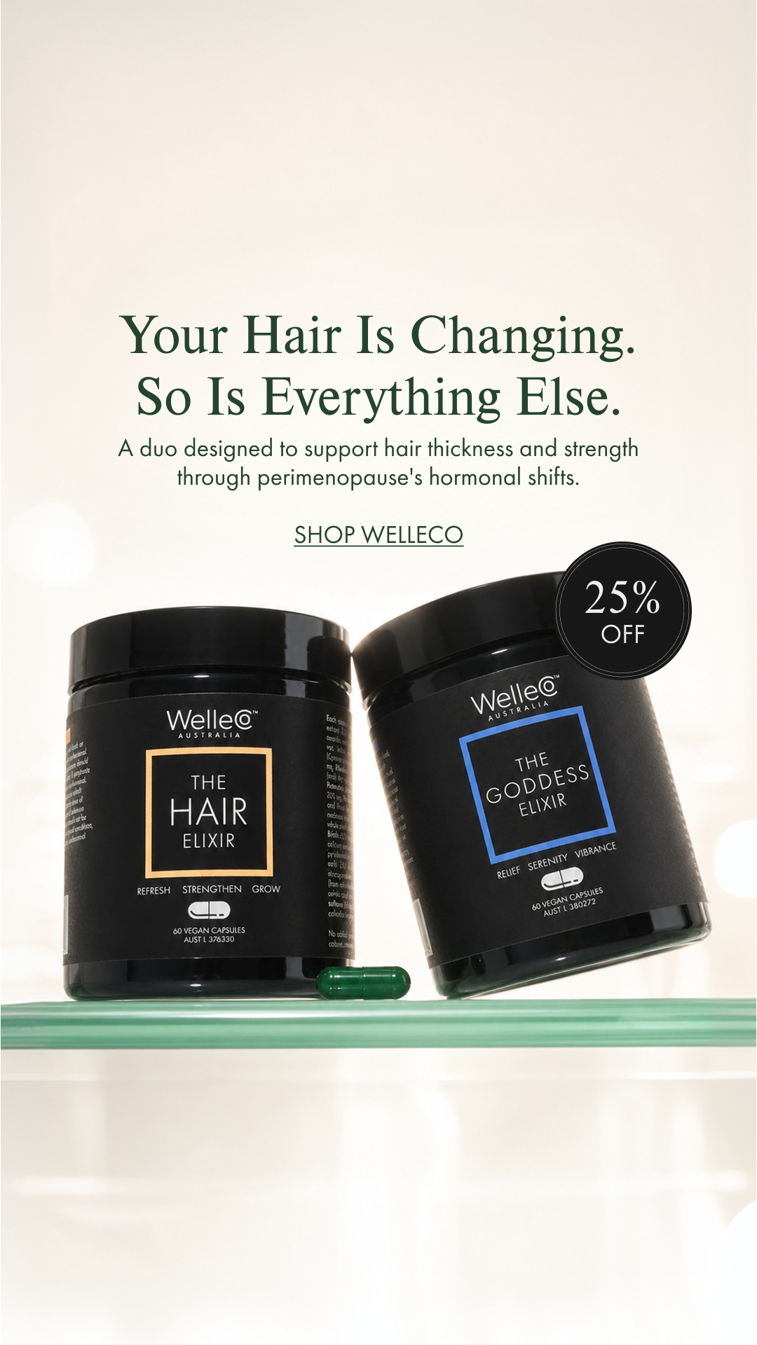 WelleCo Facebook ad