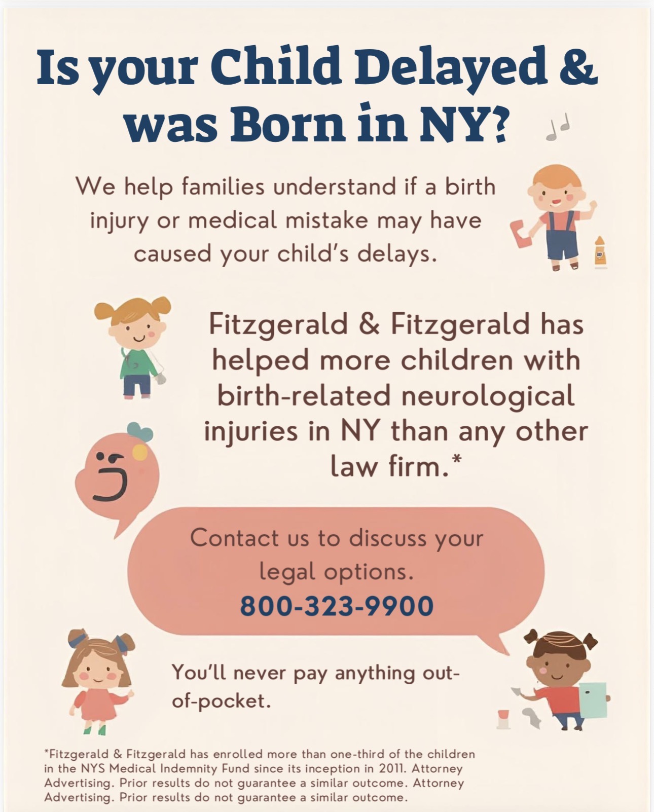 The Fitzgerald Law Firm Facebook ad from Jan 24, 2026