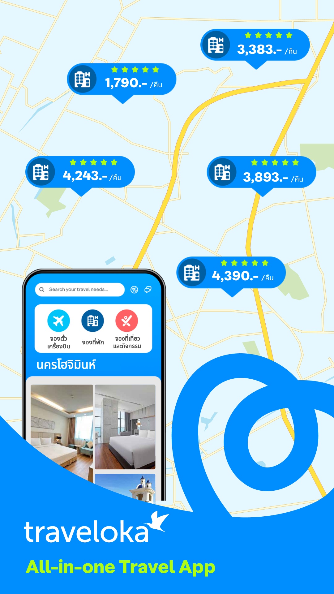 Traveloka Thailand Facebook ad