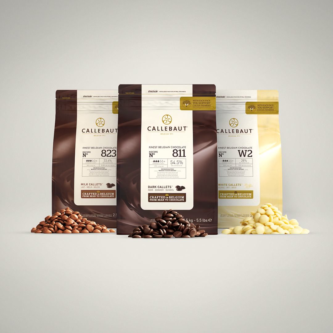 Callebaut Facebook ad: Profibedarf für Schokolade