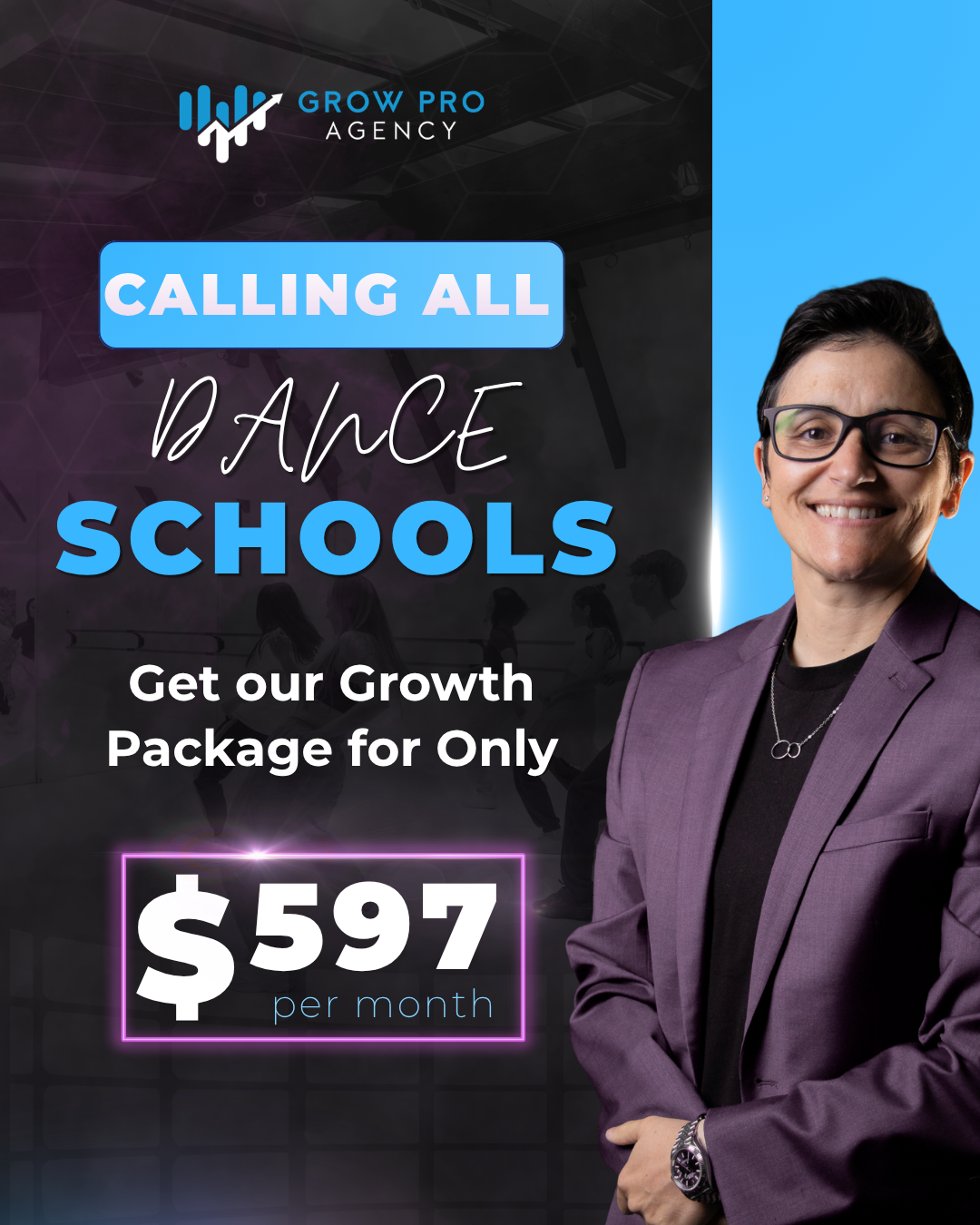 Grow Pro Agency Facebook ad