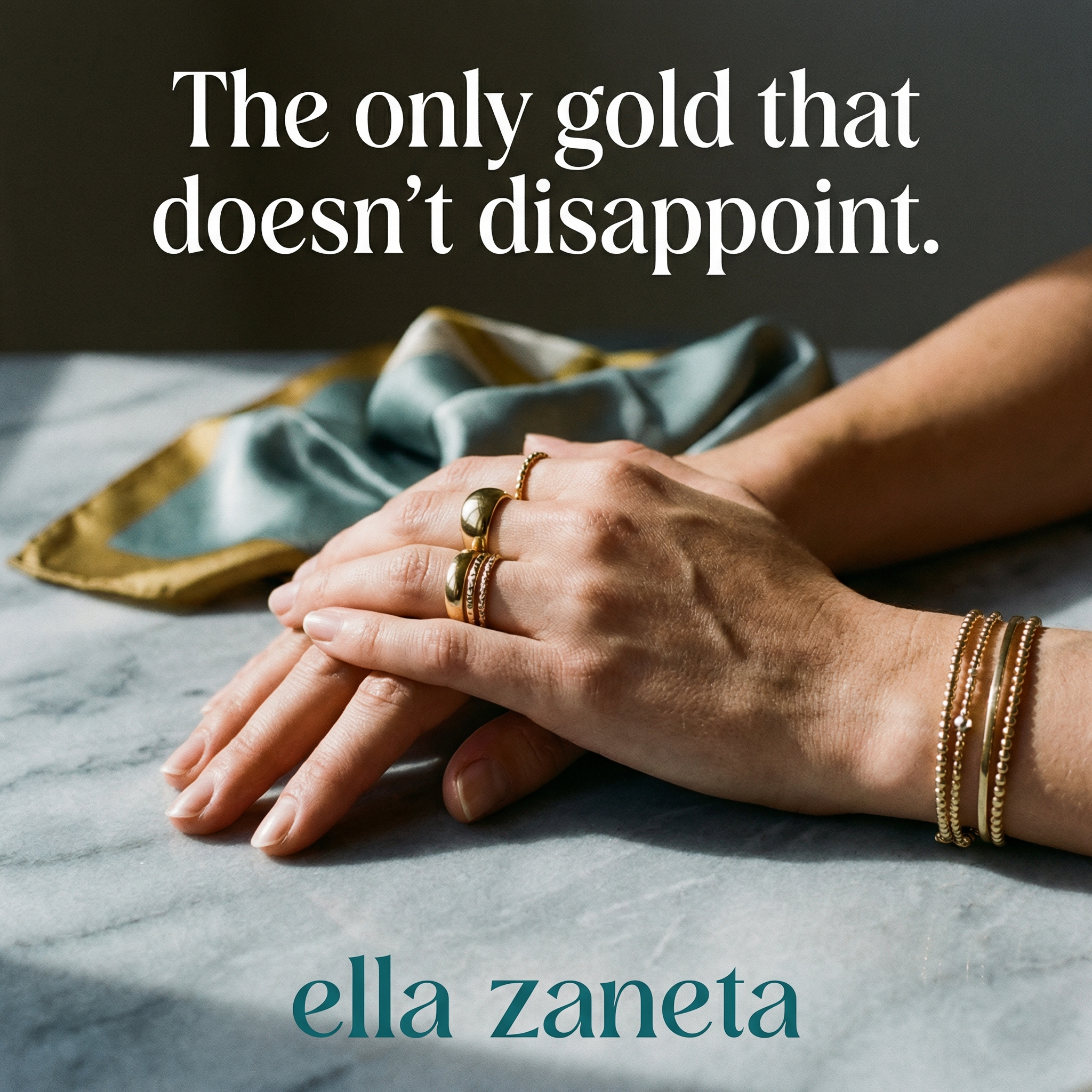 Ella Zaneta Jewelry Facebook ad: Put It On Once. Keep It On Forever.