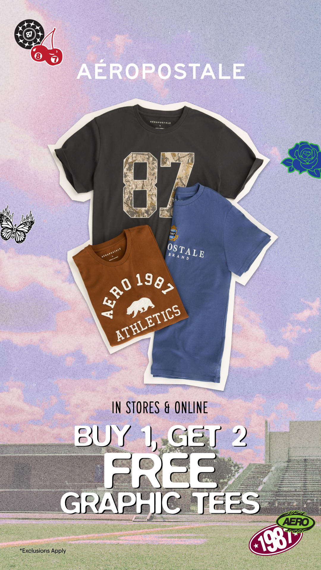 Aeropostale Facebook ad