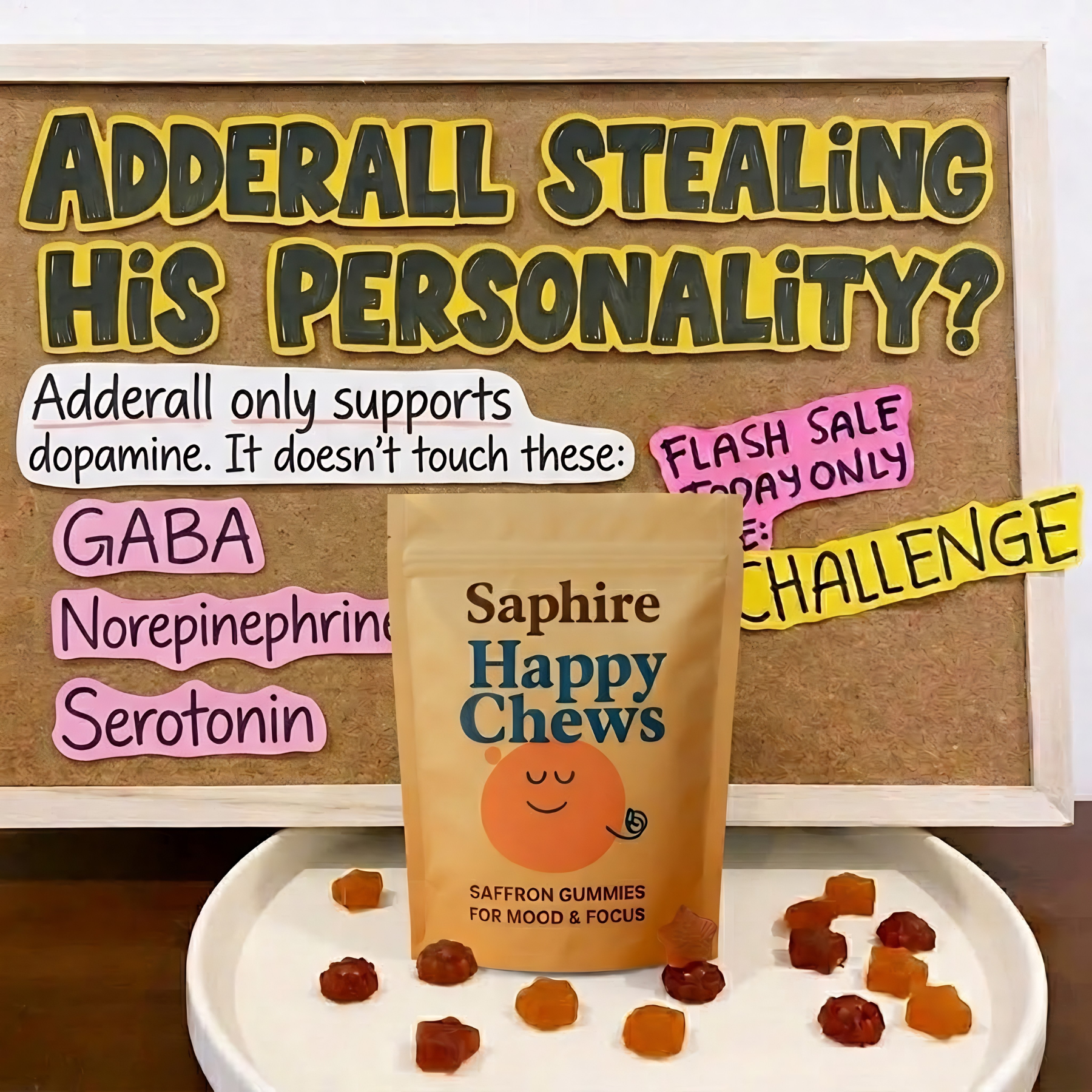 Try Saphire Facebook ad